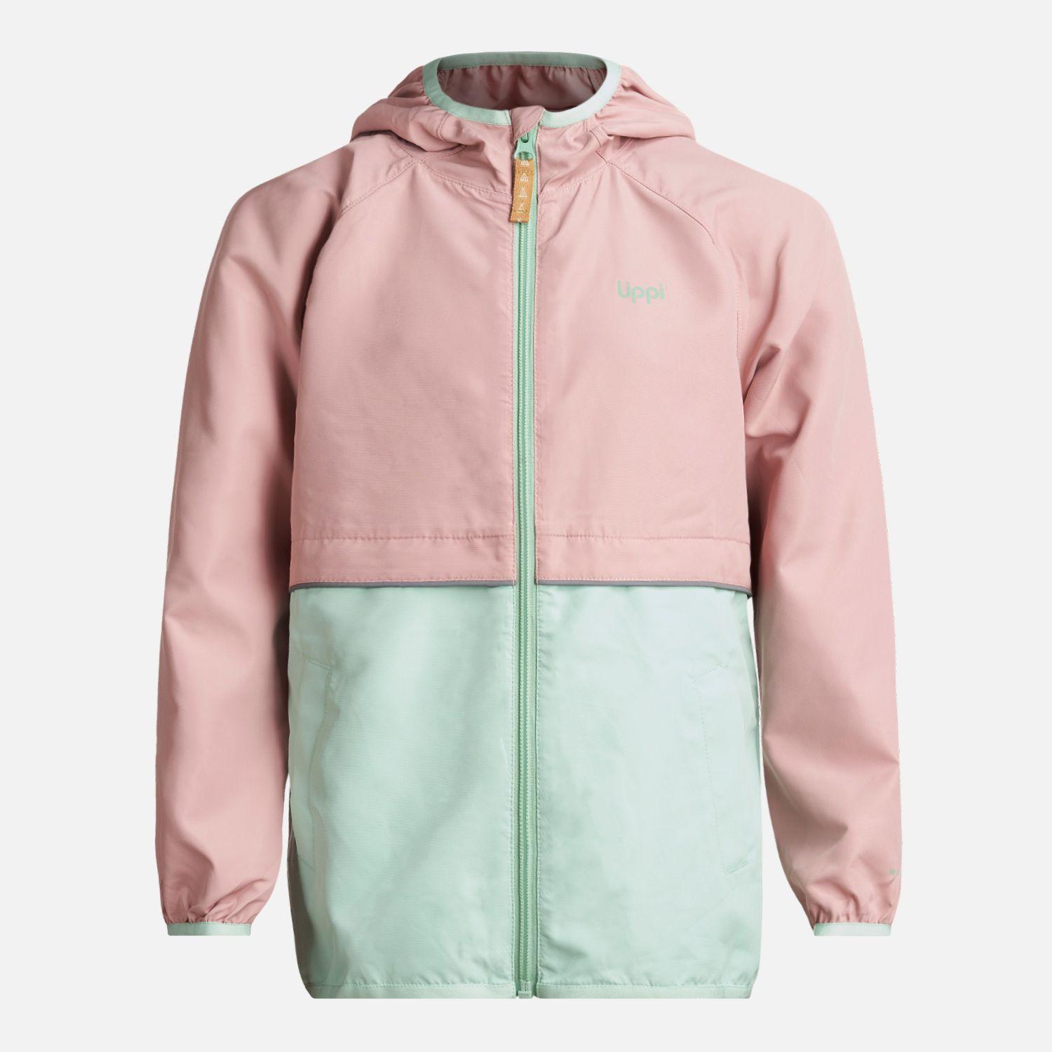 Chaqueta Niña Nightfall Windbreaker Hoody Jacket Rosa Lippi-0