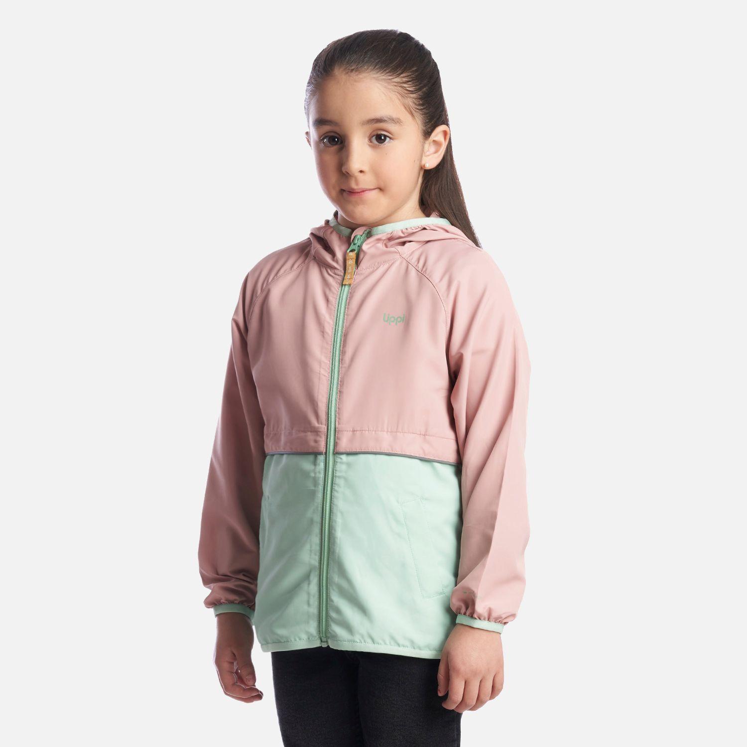 Chaqueta Niña Nightfall Windbreaker Hoody Jacket Rosa Lippi-2