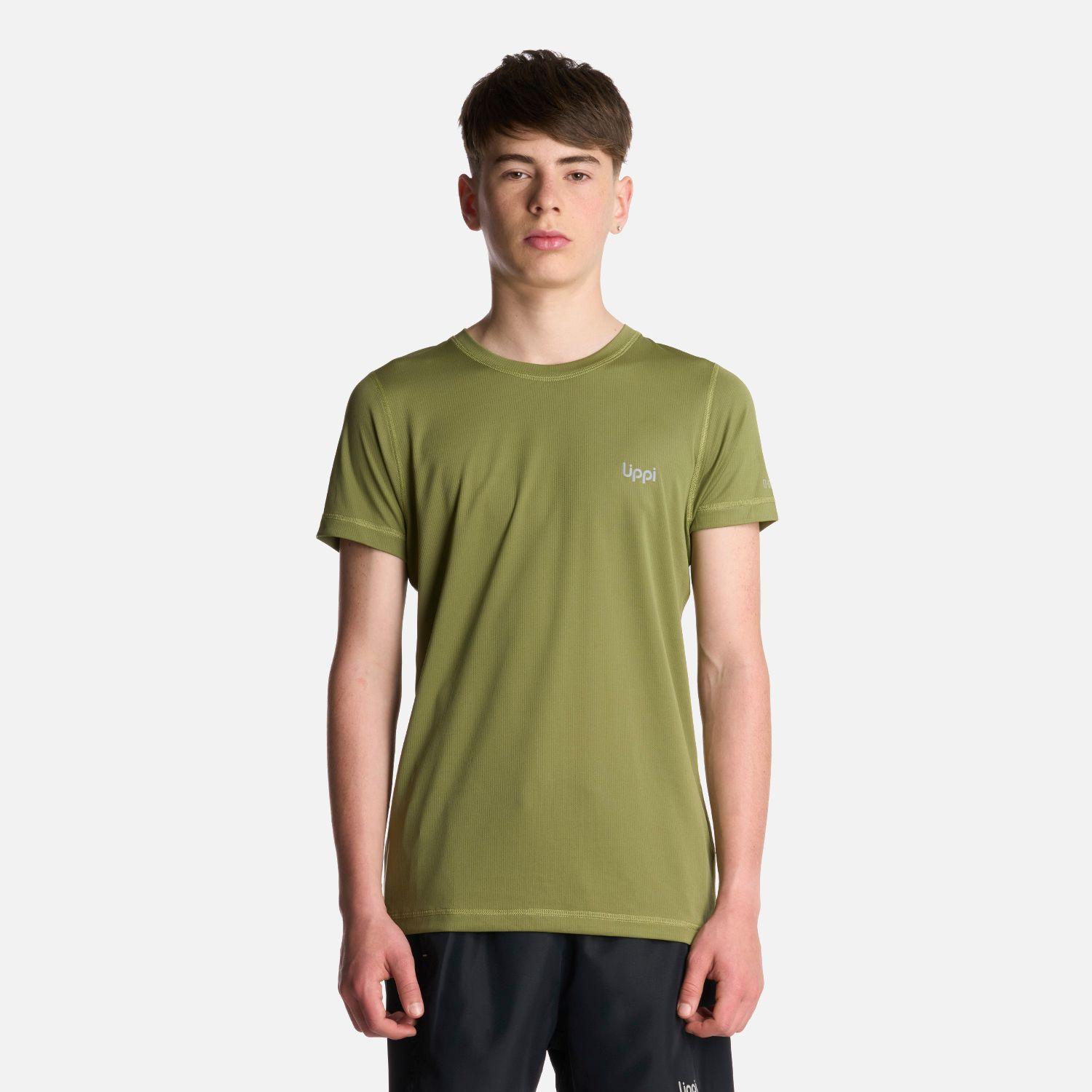 Polera Teen Boy Core Q-Dry T-Shirt Verde Lippi-0