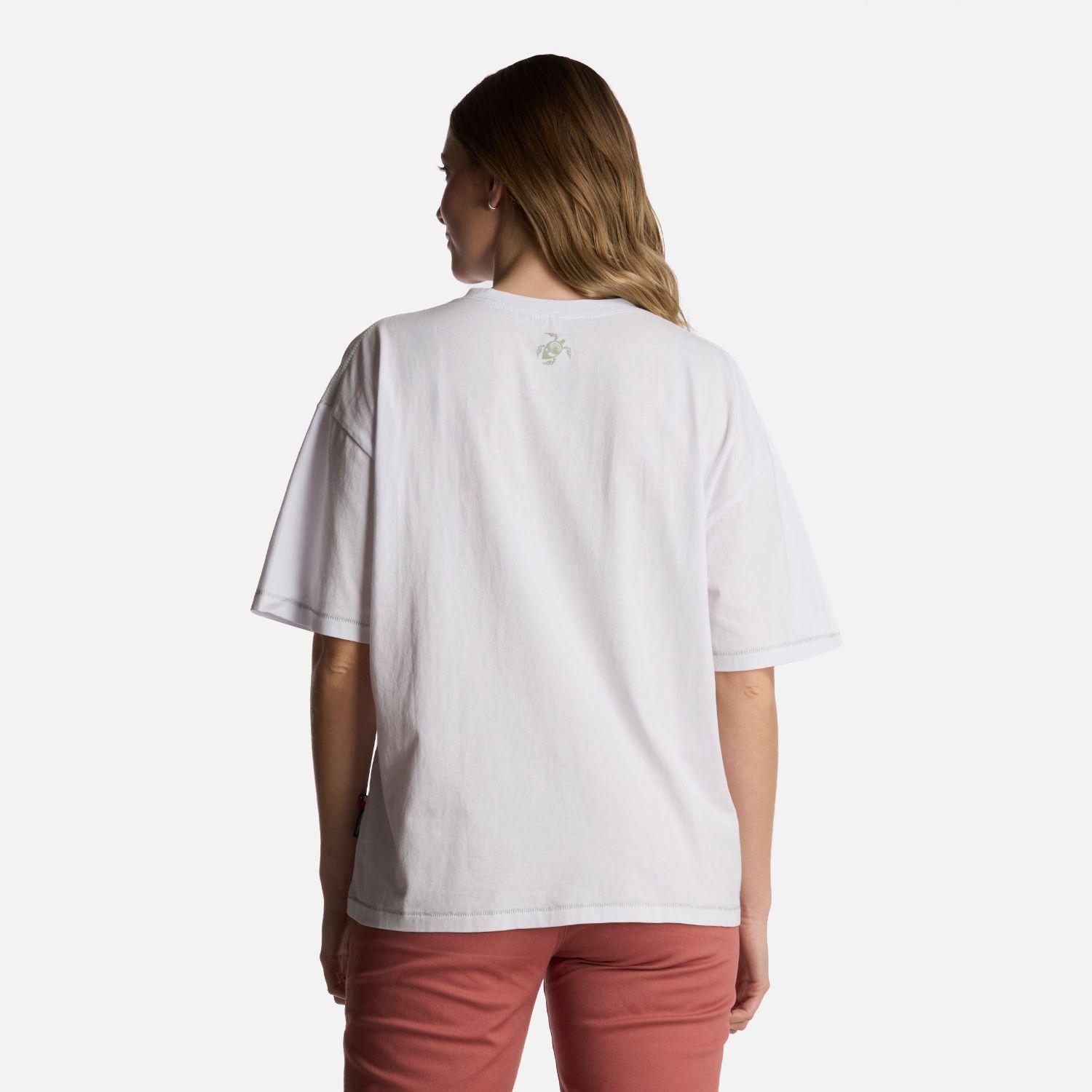 Polera Mujer Gorrión Blanco Haka Honu V25-2