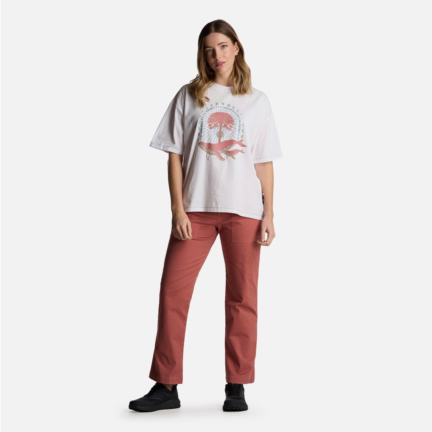 Polera Mujer Gorrión Blanco Haka Honu V25-4
