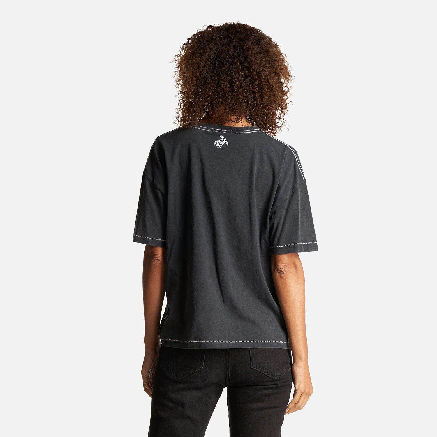 Polera Mujer Gorrión Negro Haka Honu-3