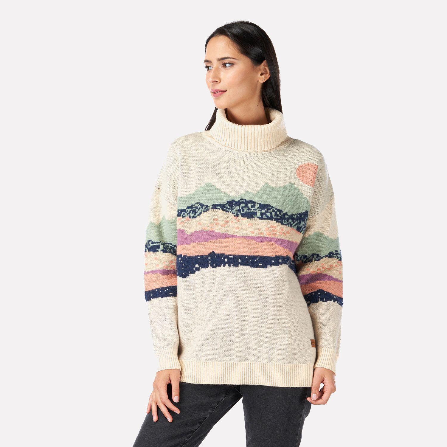 Chaleco Mujer Sureño Beige Haka Honu-1