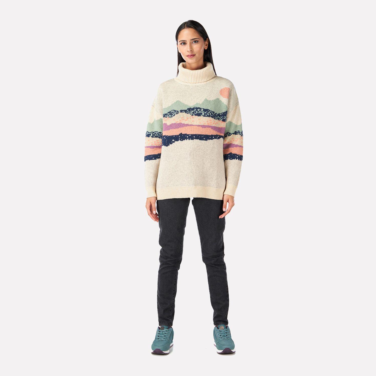 Chaleco Mujer Sureño Beige Haka Honu-4