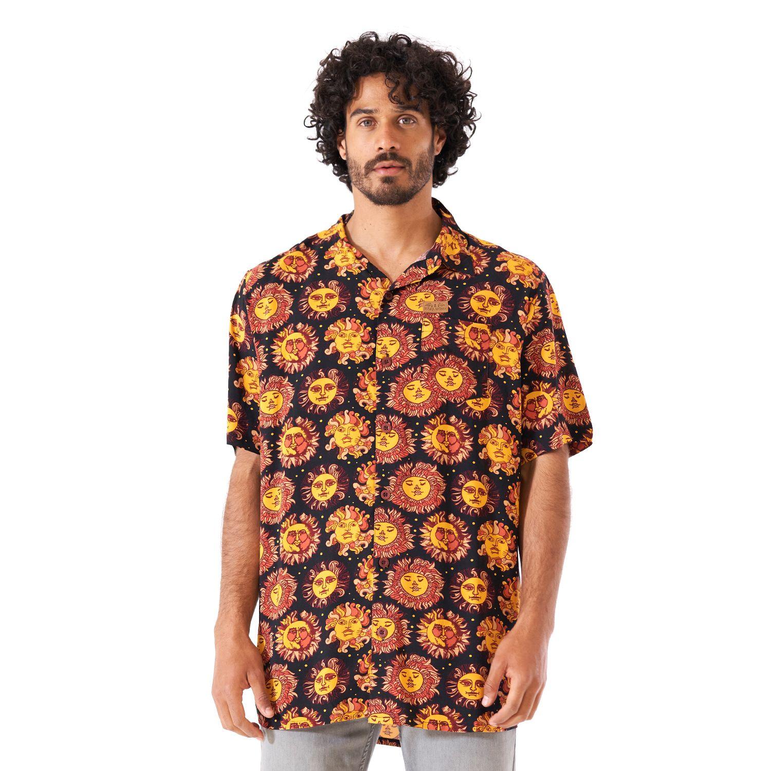 Camisa Hombre Anameizon Negro Haka Honu-1