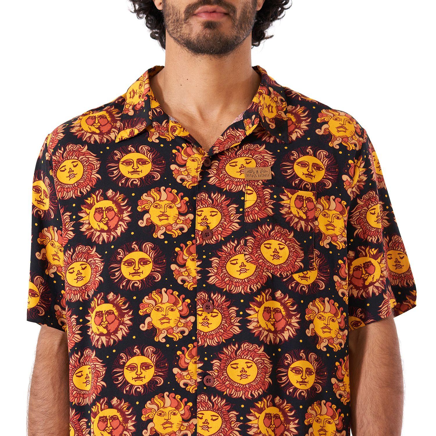 Camisa Hombre Anameizon Negro Haka Honu-4