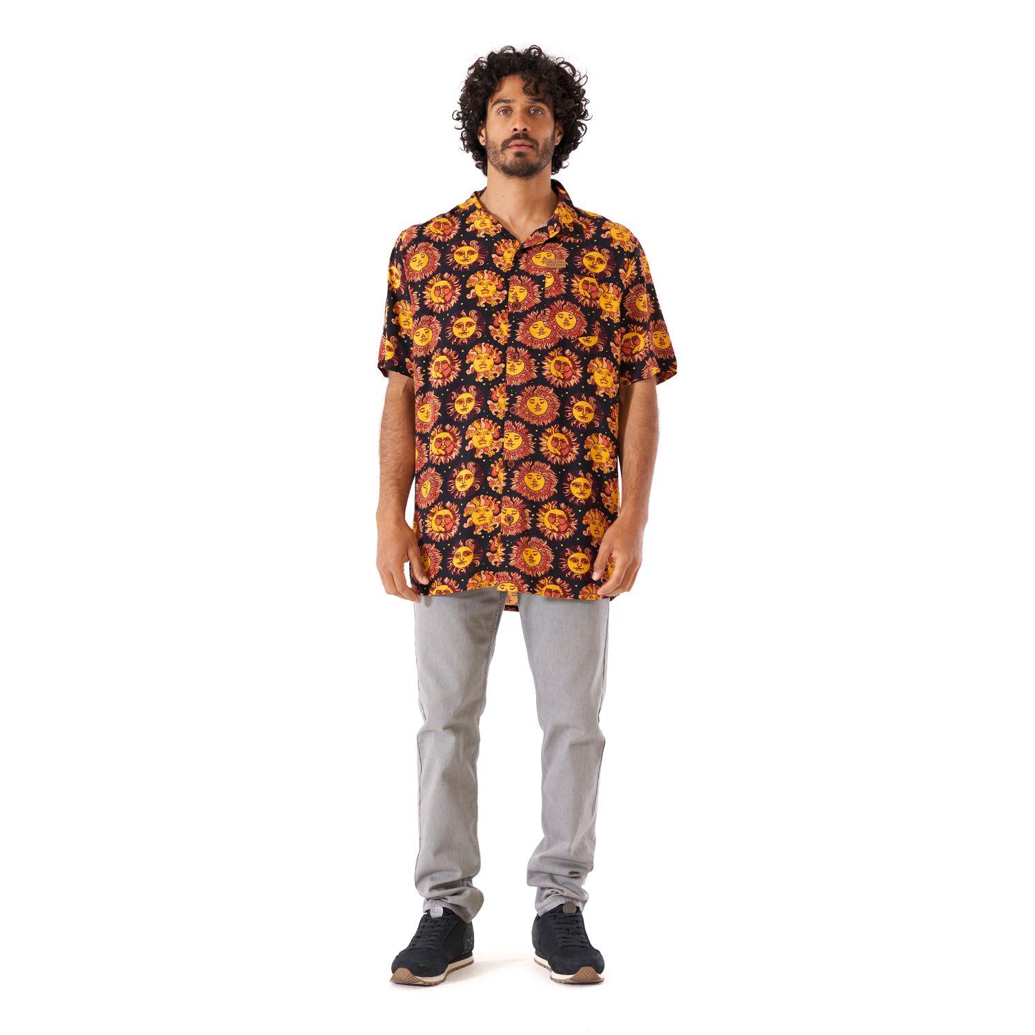 Camisa Hombre Anameizon Negro Haka Honu-6