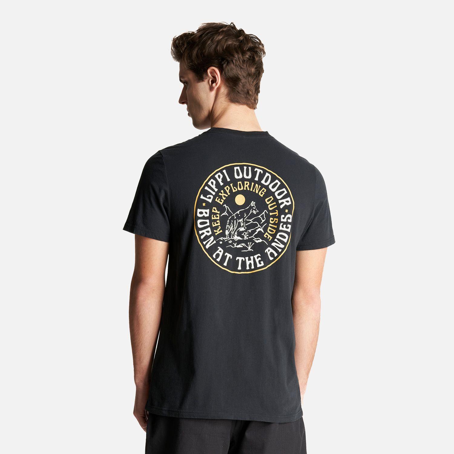 Polera Hombre Keep Exploring T-Shirt negro Lippi-4