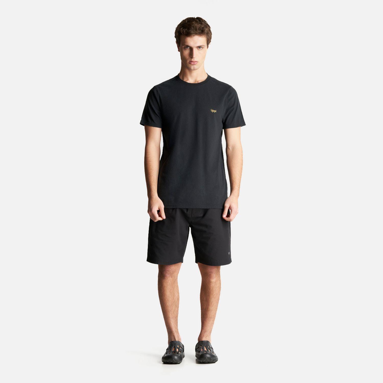 Polera Hombre Keep Exploring T-Shirt negro Lippi-6