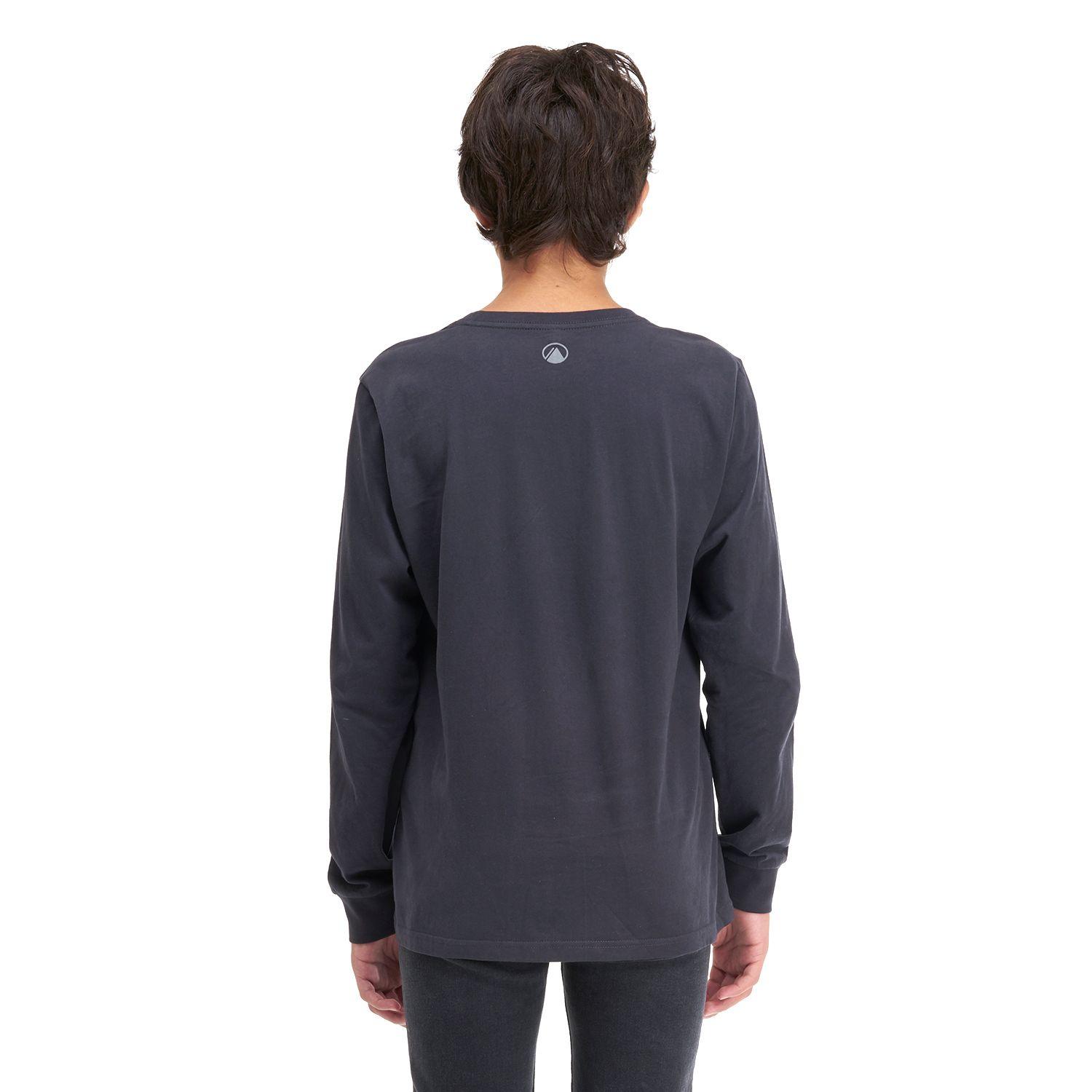 Polera Teen Boy Night Sky Long Sleeve Cotton T-Shirt Grafito Lippi-3