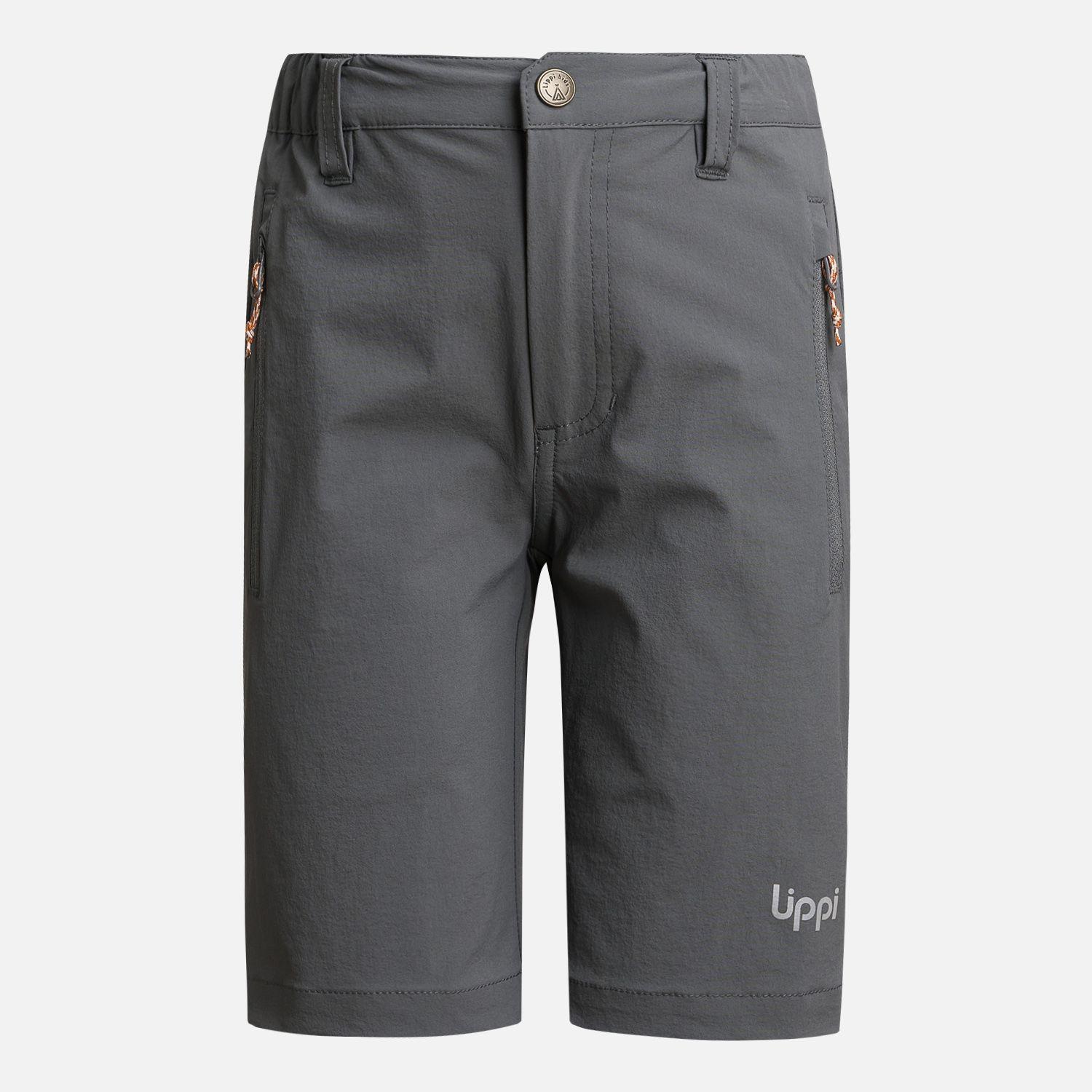Short Niño Lennox Q-Dry Short Gris Medio Lippi-5