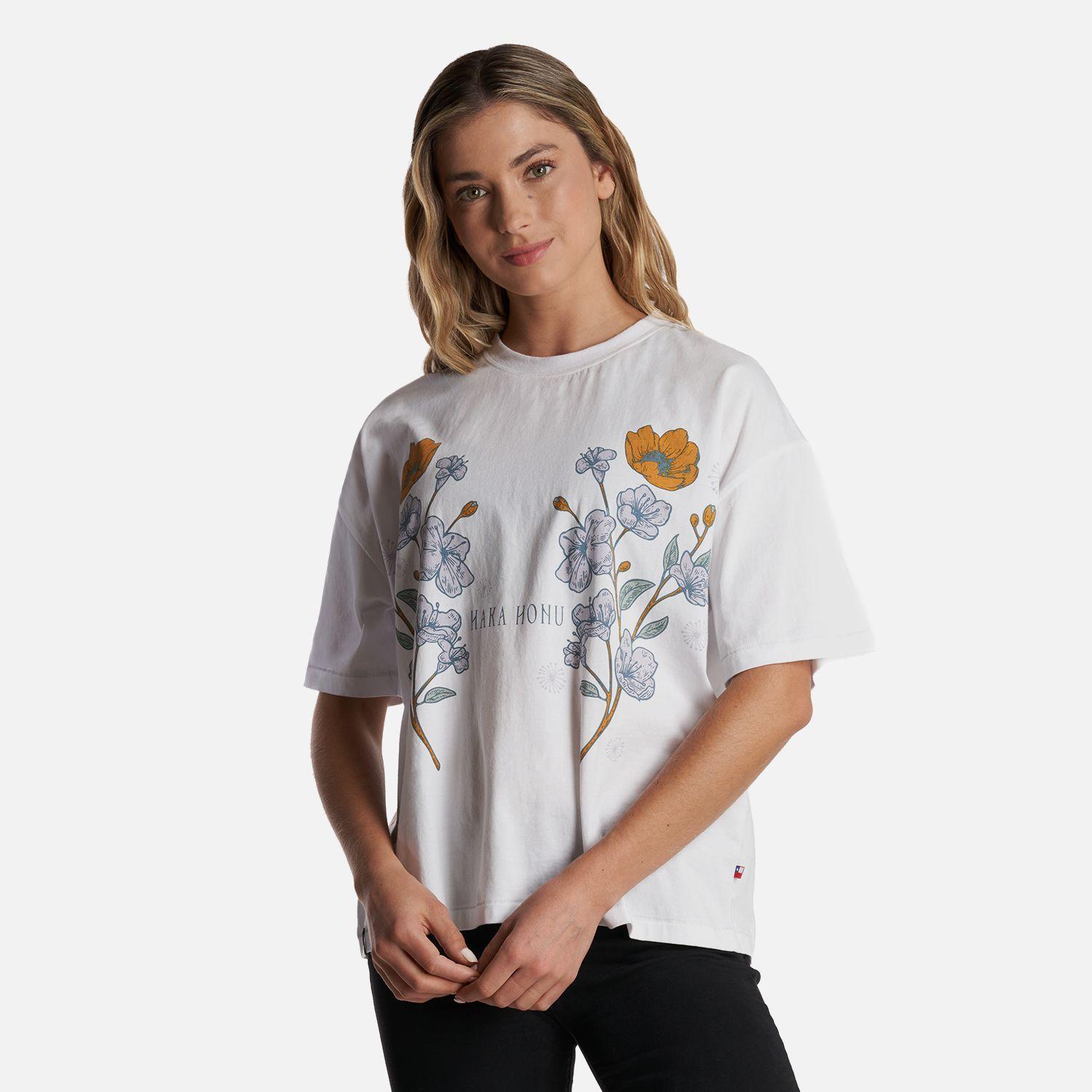 Polera Mujer Gorrion Blanco Haka Honu-2