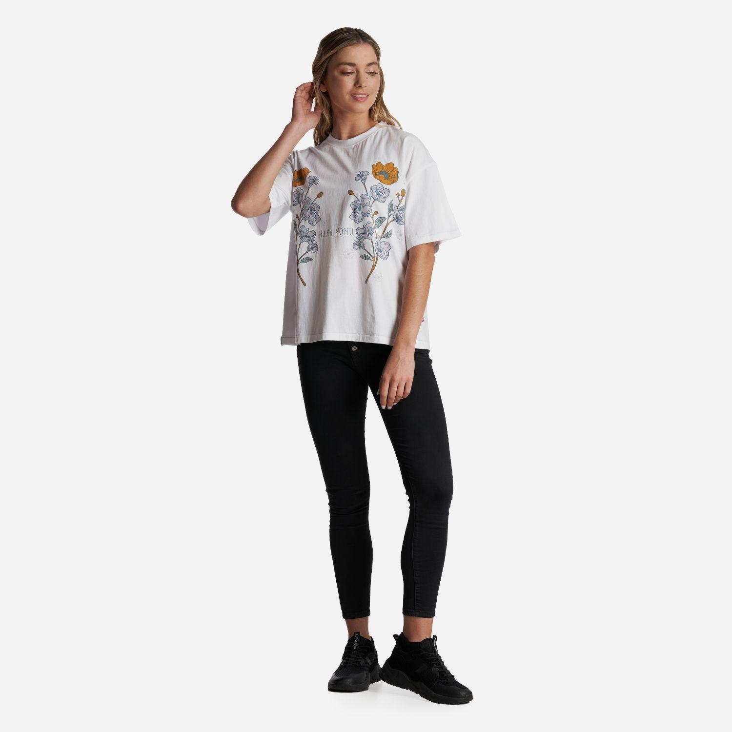 Polera Mujer Gorrion Blanco Haka Honu-5