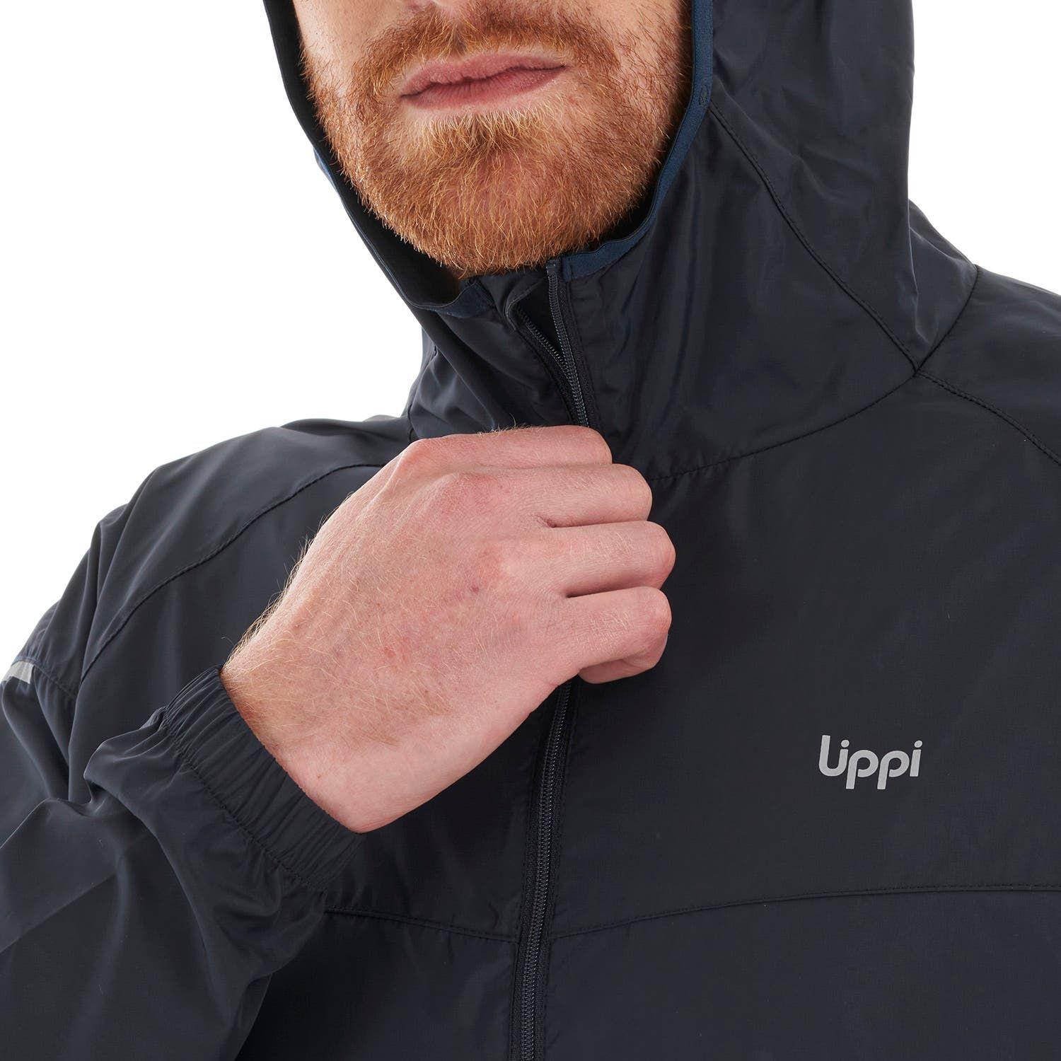 Chaqueta Hombre Nightfall WindBreaker Hoody Jacket Azul Noche Lippi-8