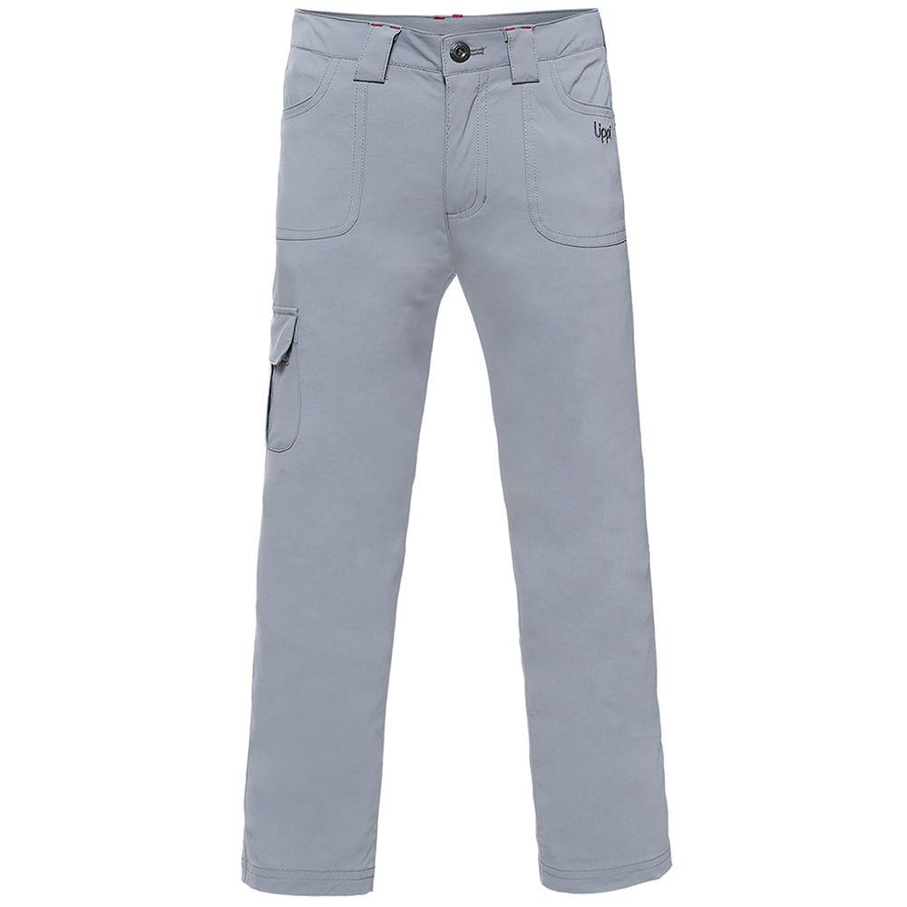 Pantalon Niña Trail Pants Gris Medio Lippi-0