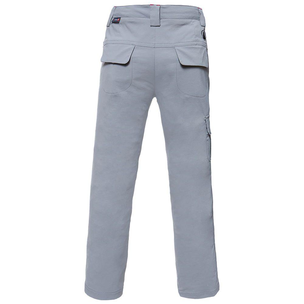 Pantalon Niña Trail Pants Gris Medio Lippi-1