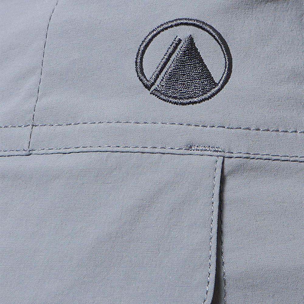 Pantalon Niña Trail Pants Gris Medio Lippi-2