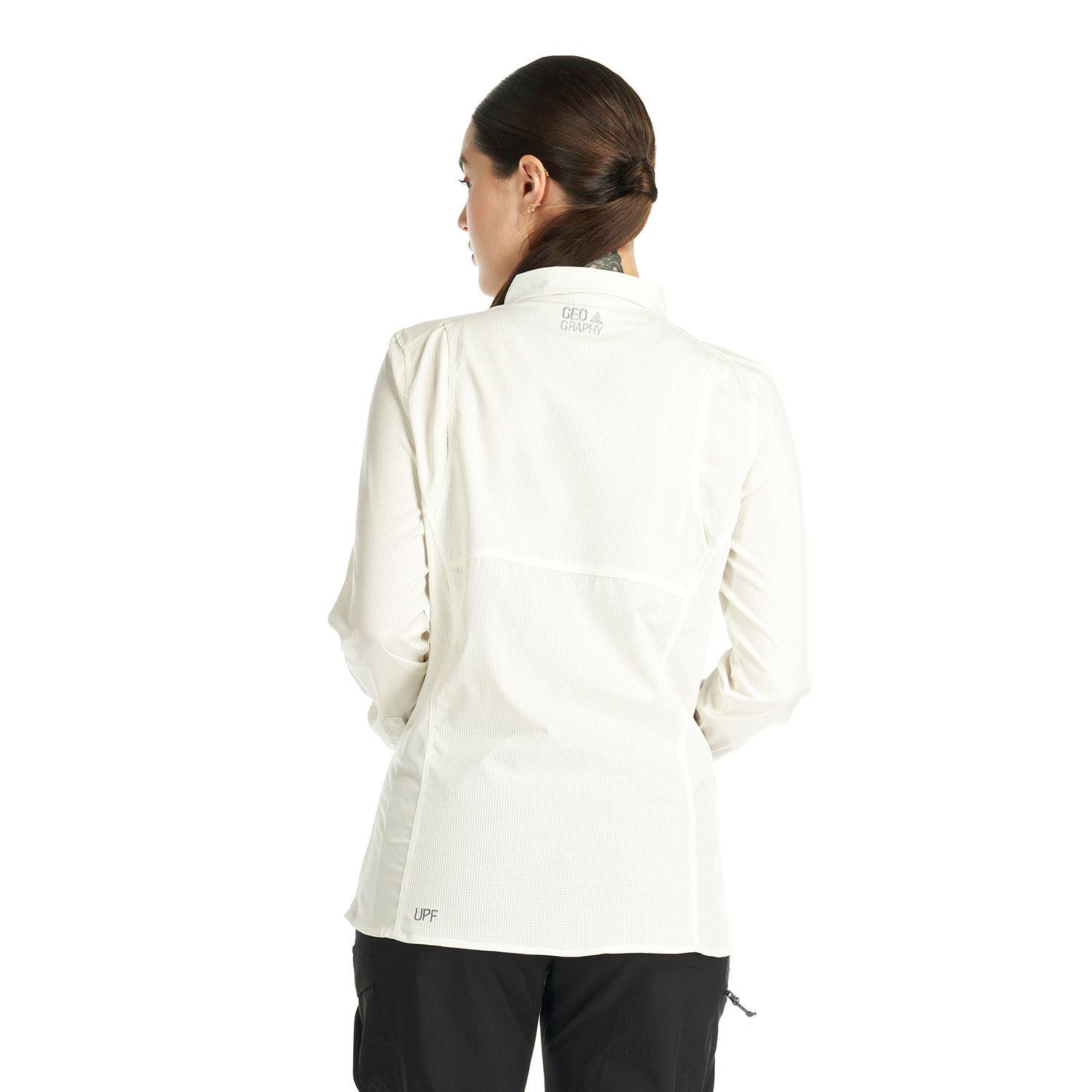 Camisa Mujer Petricor Blanco Geography-5