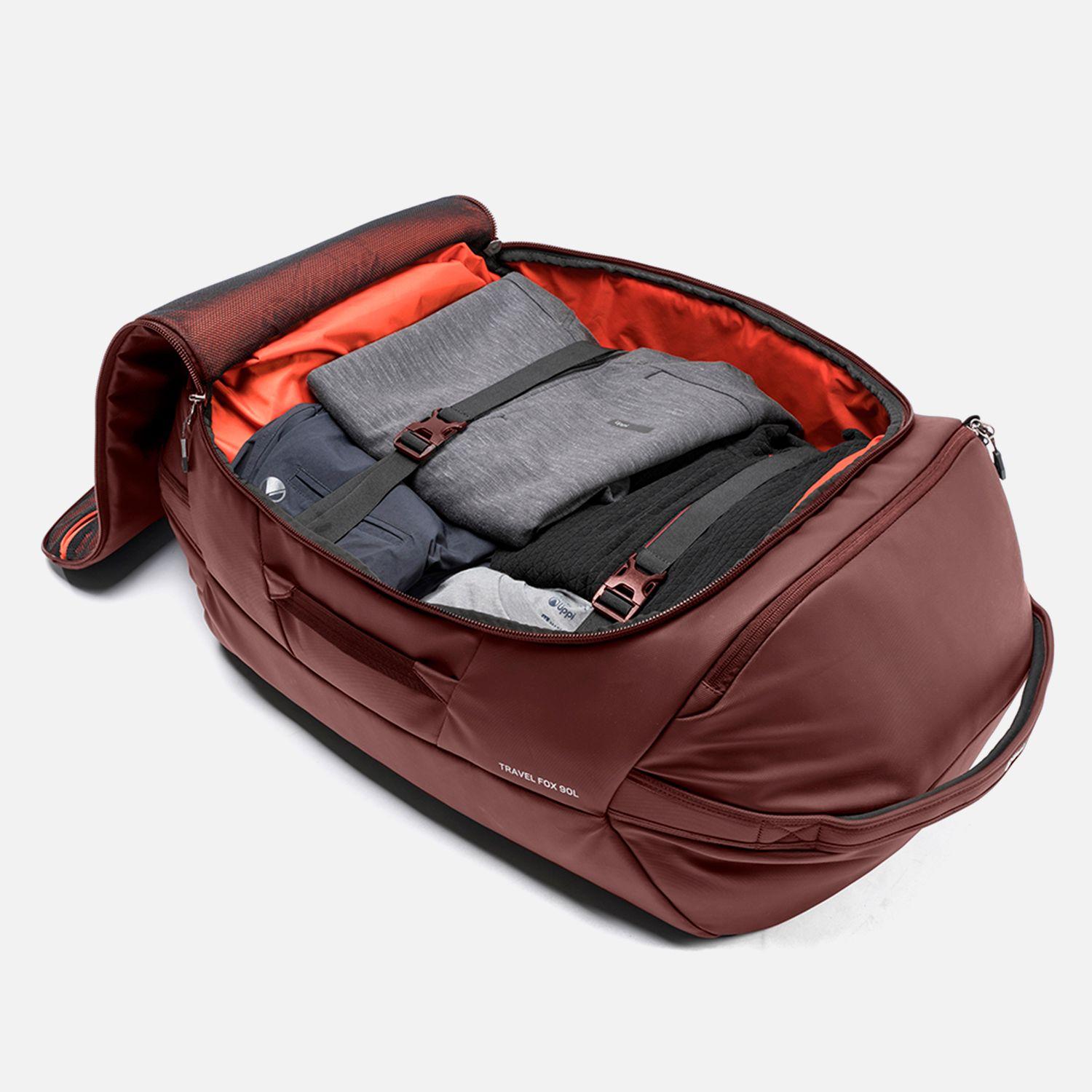 Bolso Unisex Travel Fox Duffel Bag 90L Burdeo Lippi-4