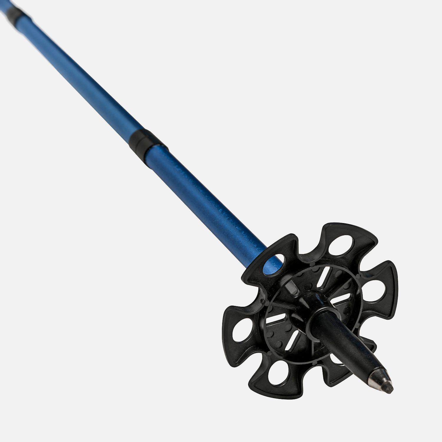 Bastón Fast Trail Duo Trekking Pole Azul Lippi-3