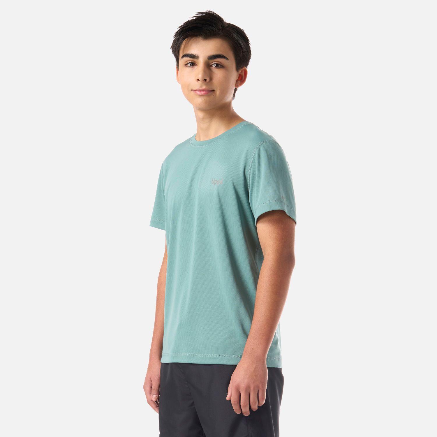Polera Teen Boy Core Q-Dry T-Shirt Turquesa Lippi V26-1