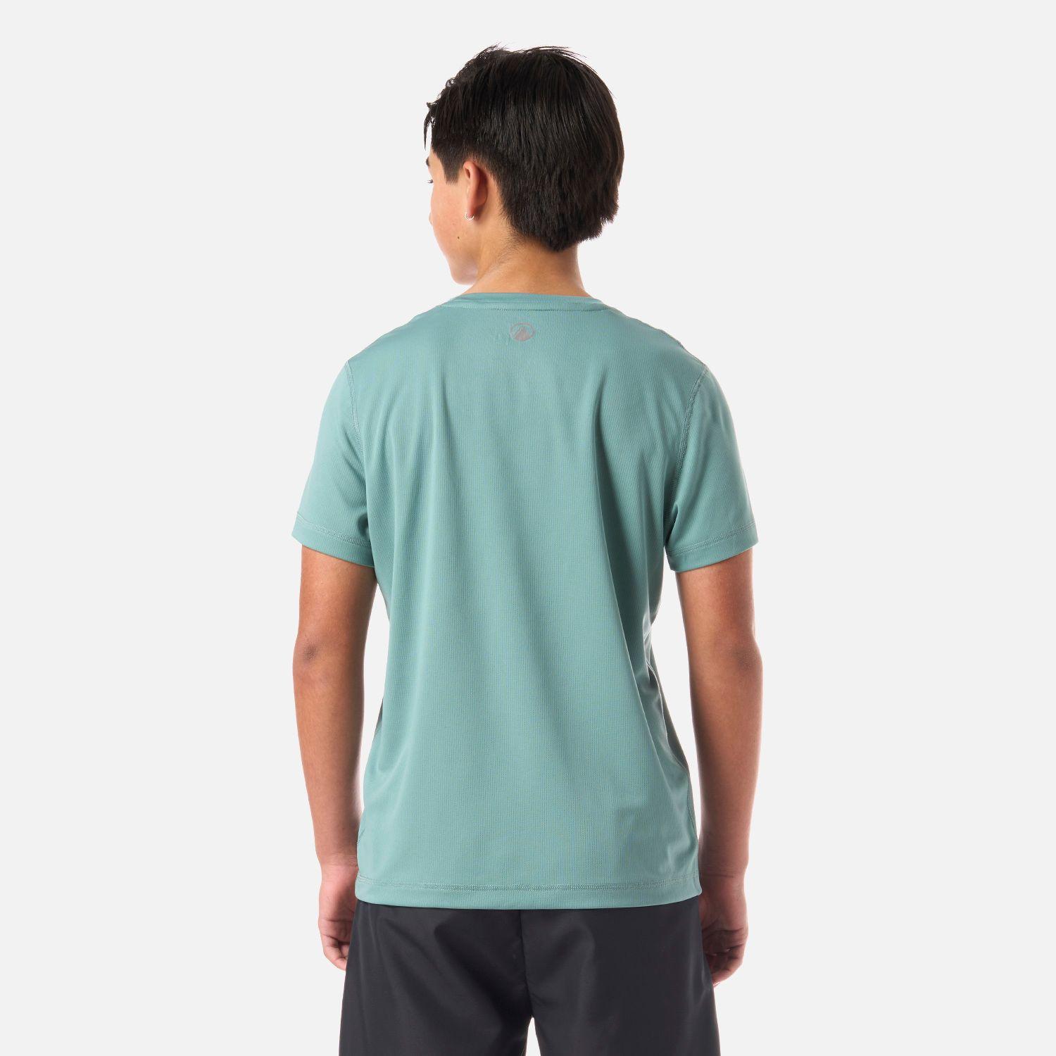 Polera Teen Boy Core Q-Dry T-Shirt Turquesa Lippi V26-2