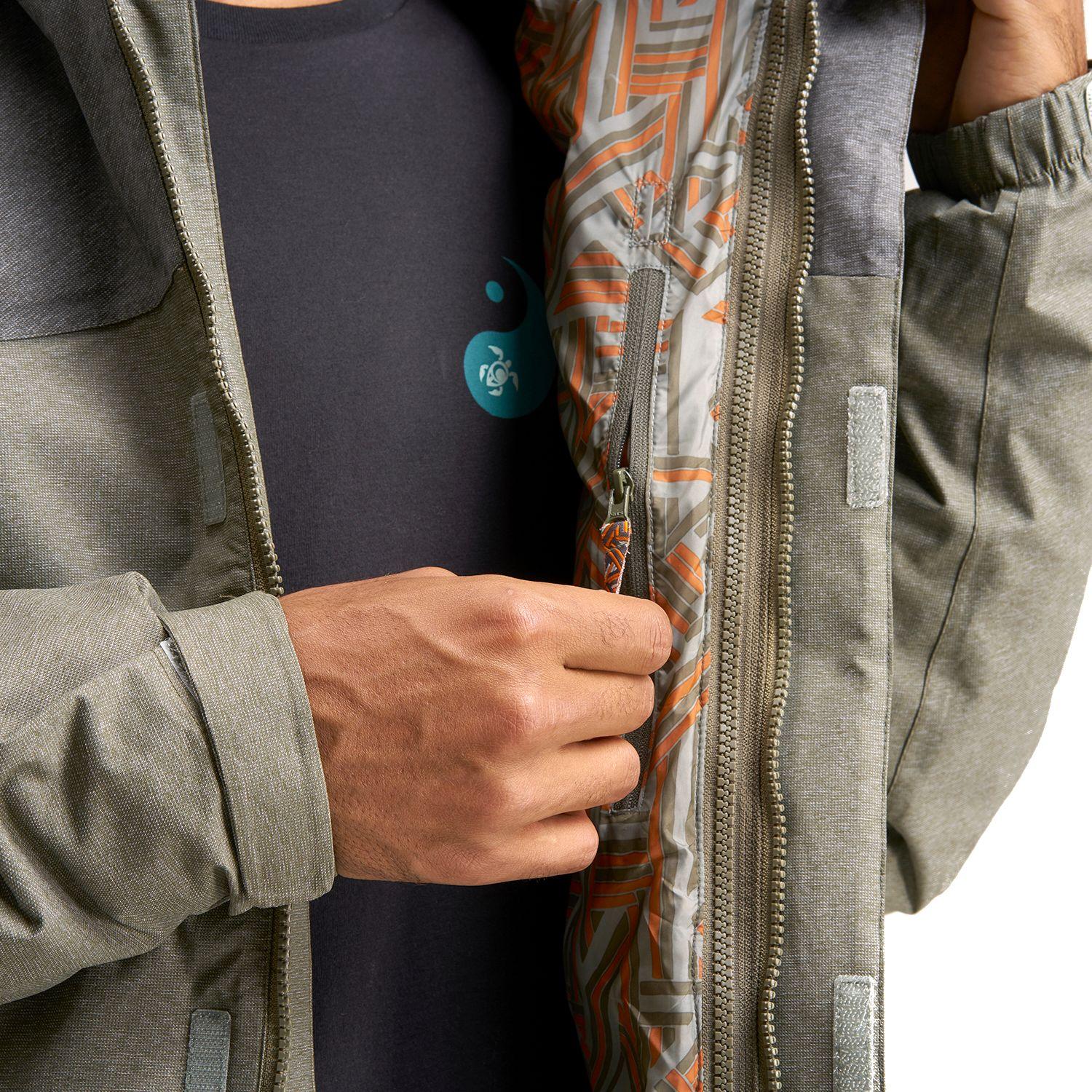 Chaqueta Hombre Perro Guapo Oliva Haka Honu-3