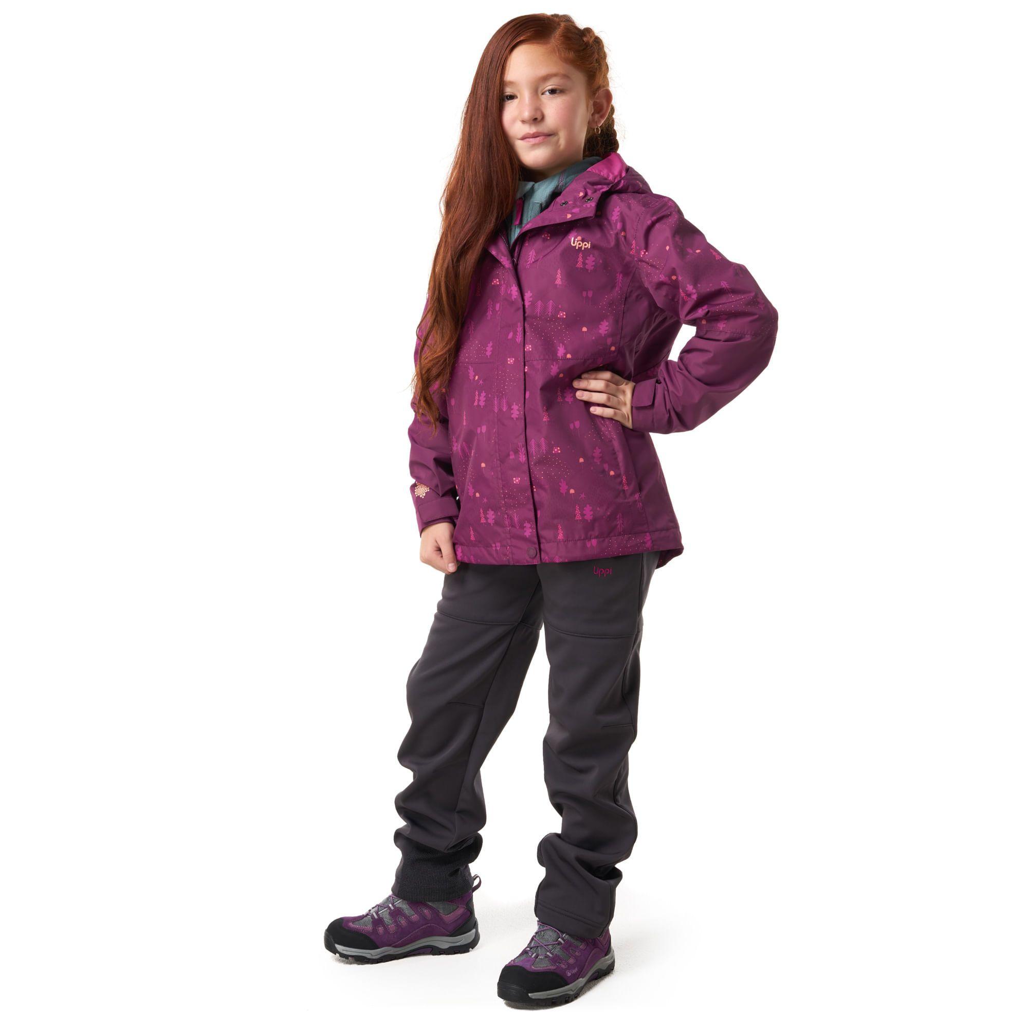 Chaqueta Niña Torreto B-Dry Hoody Jacket Print Coral Lippi-1