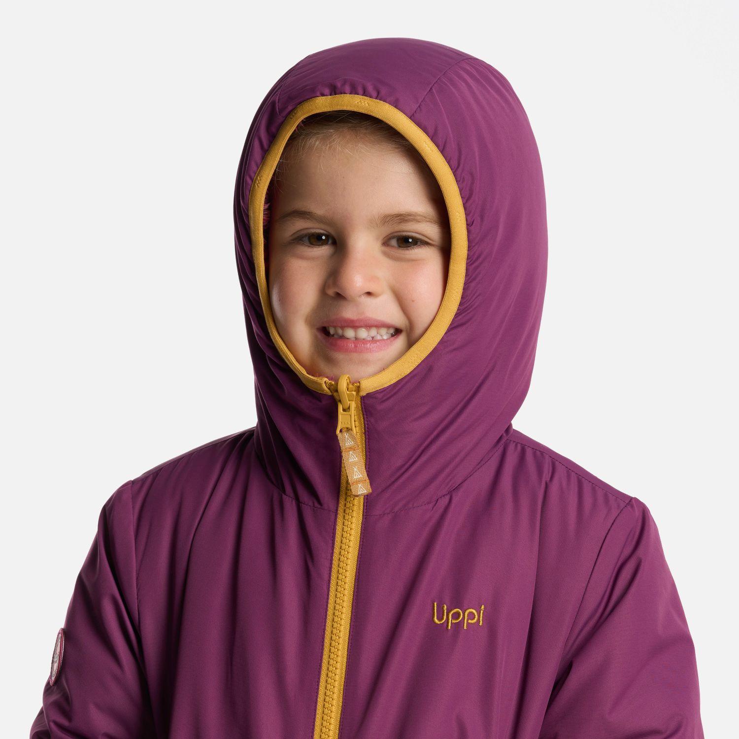 Chaqueta Niña Two-Faces Hoody Jacket Print Rosa Lippi-4