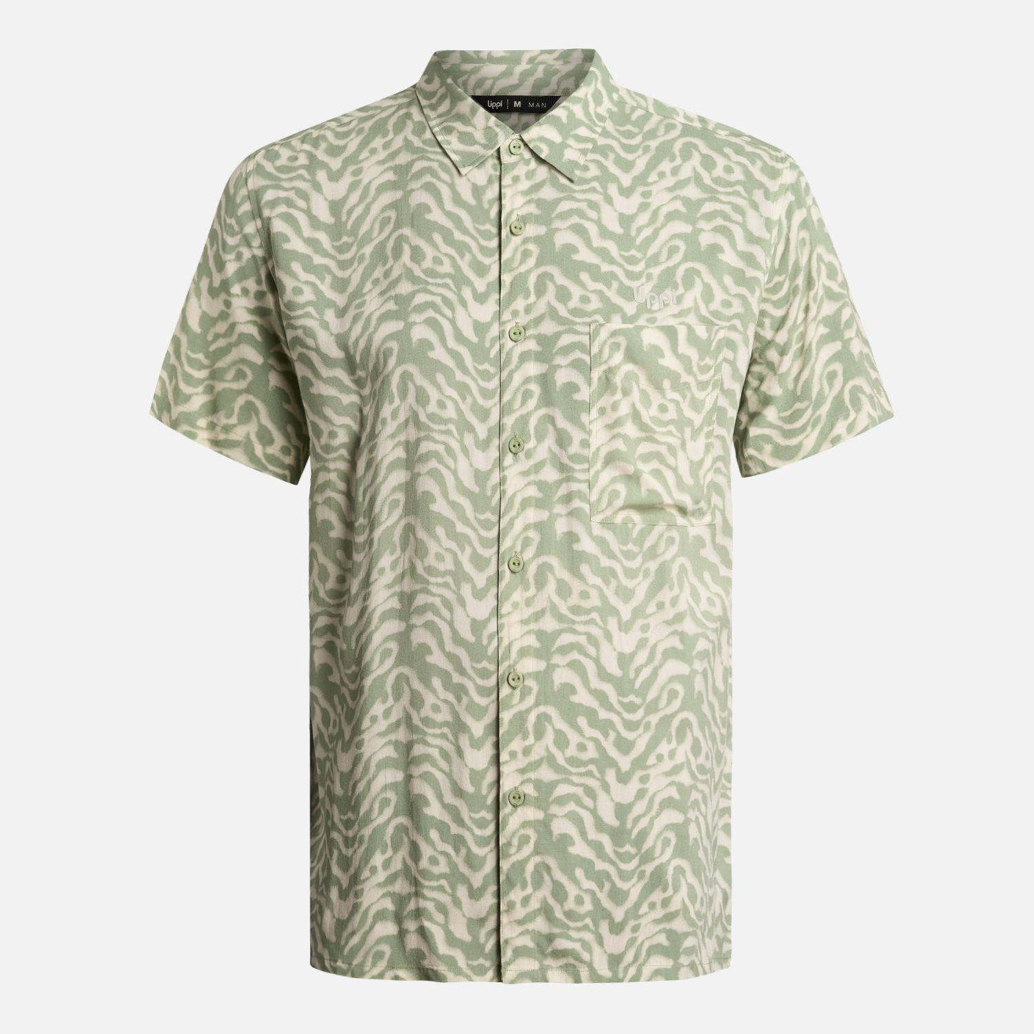 Camisa Hombre SeaSide Short Sleeve Shirt Print Jade Lippi-5