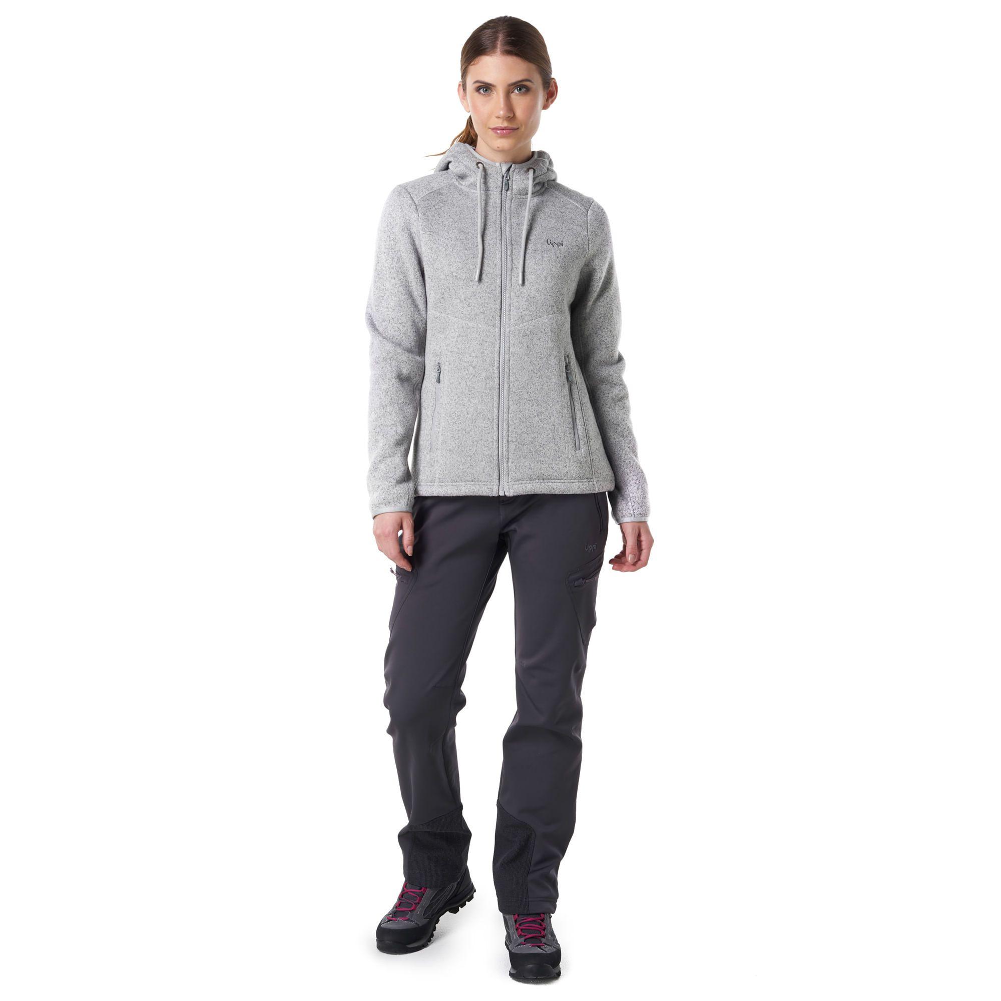 Chaqueta Mujer Sense Blend-Pro Hoody Jacket Melange Uva Lippi-1