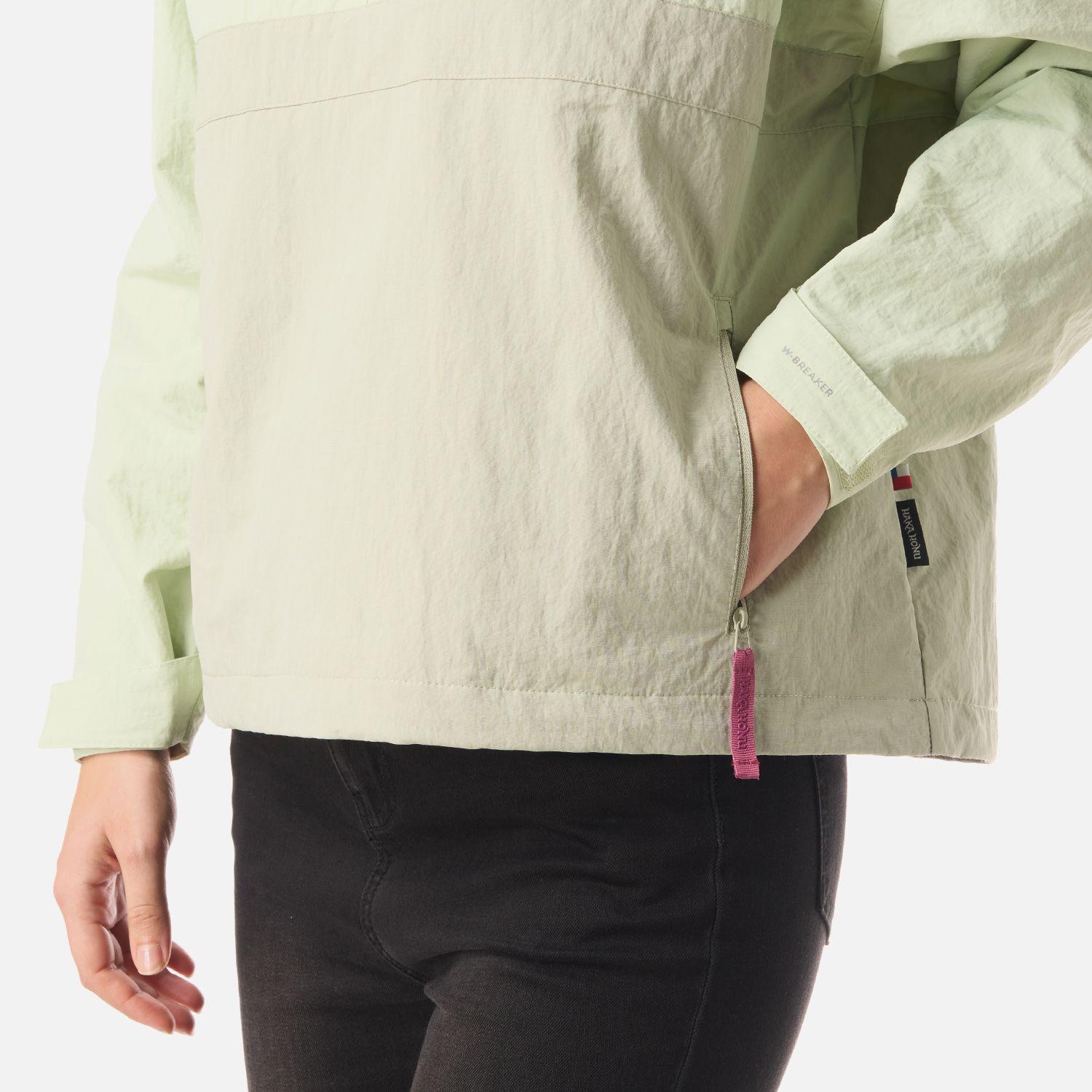 Chaqueta Mujer Hija Del Viento 14 Zip Menta Haka Honu V26-4