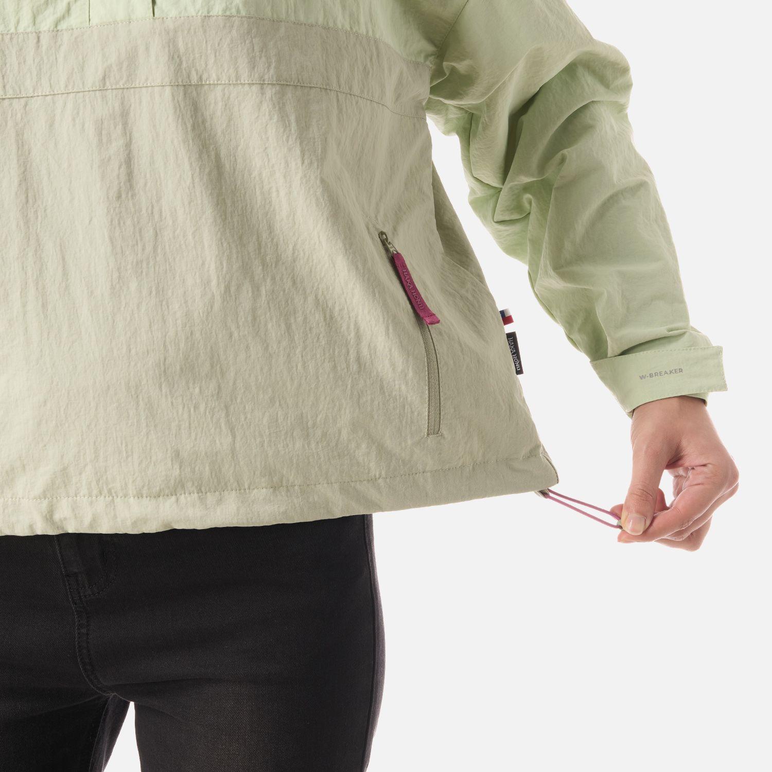 Chaqueta Mujer Hija Del Viento 14 Zip Menta Haka Honu V26-5