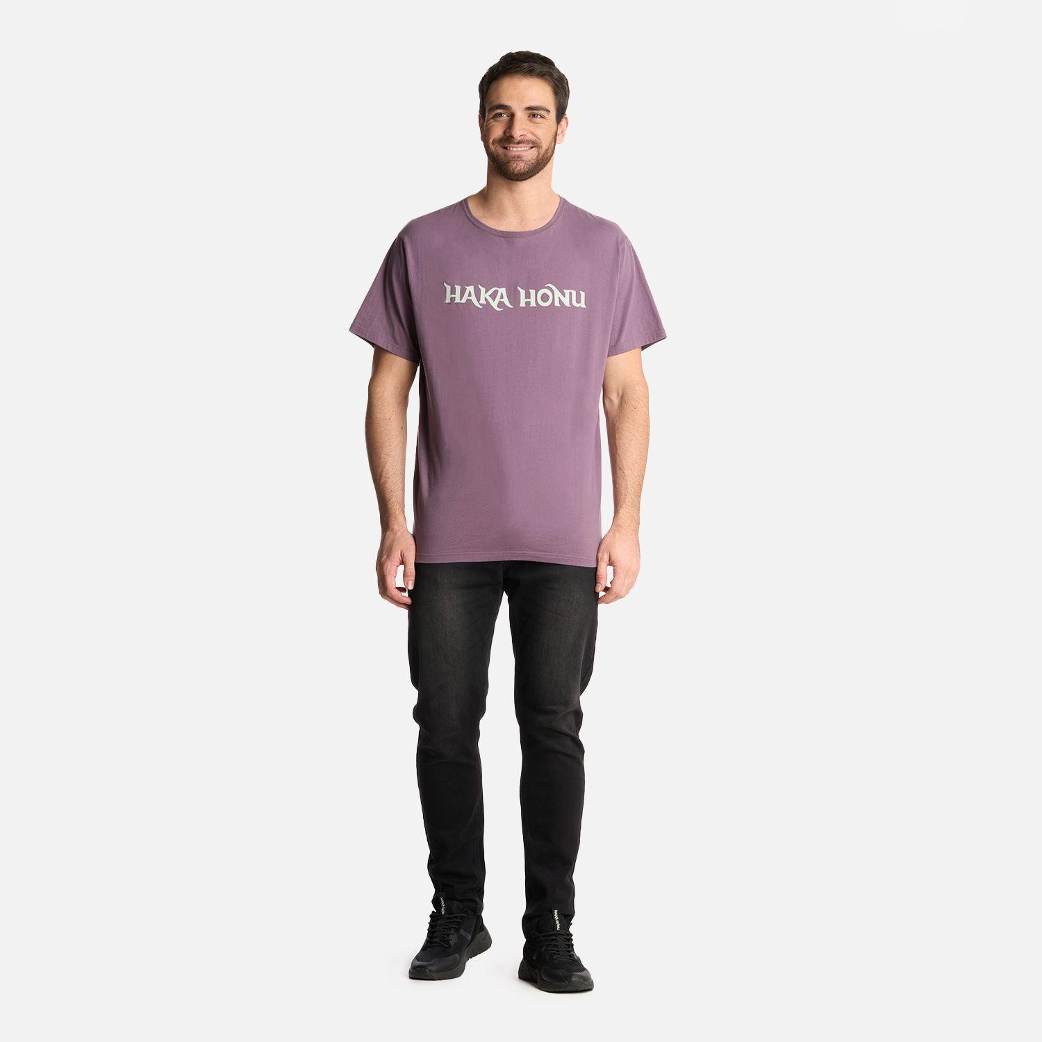 Polera Hombre Logo Morado Claro Haka Honu-4