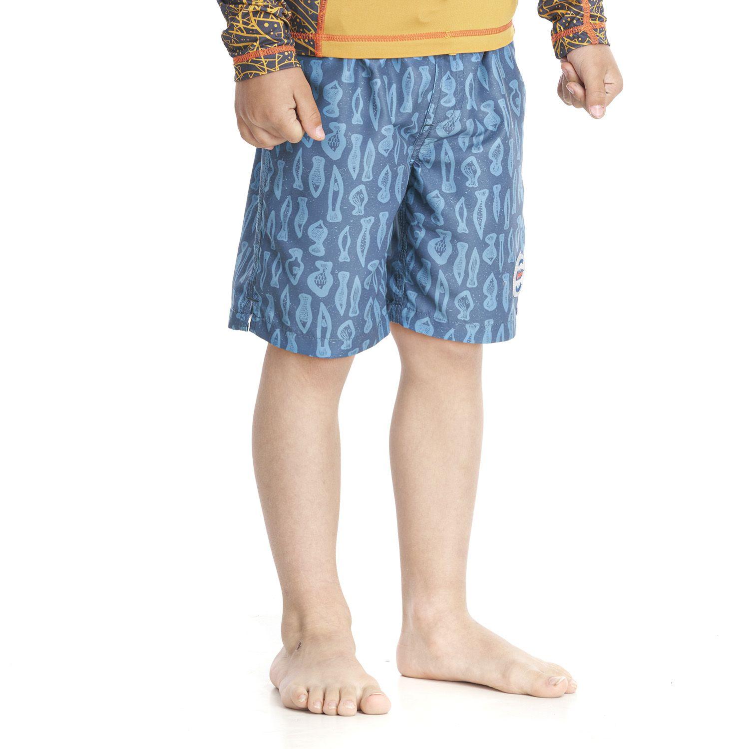 Traje de Baño Niño Aqua Swimwear Print Azul Lippi-2