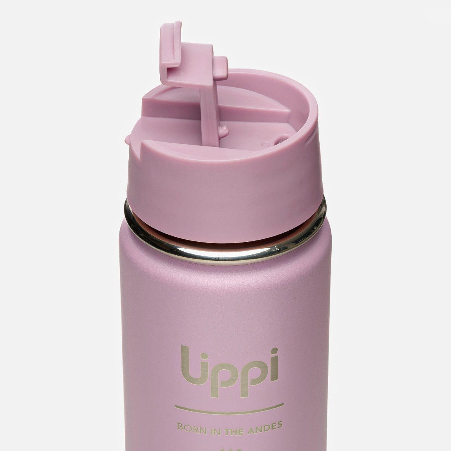 Botella Light Steel Hot Top Bottle 550 ml Rosa Oscuro Lippi I26-2