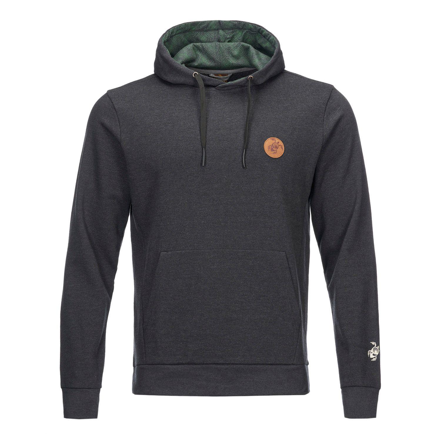 Poleron Hombre Canguro Negro Haka Honu V22-0