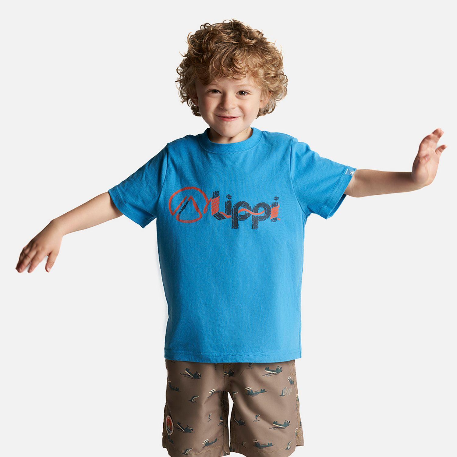 Polera Niño Logo Lippi T-Shirt Azulino Lippi-1