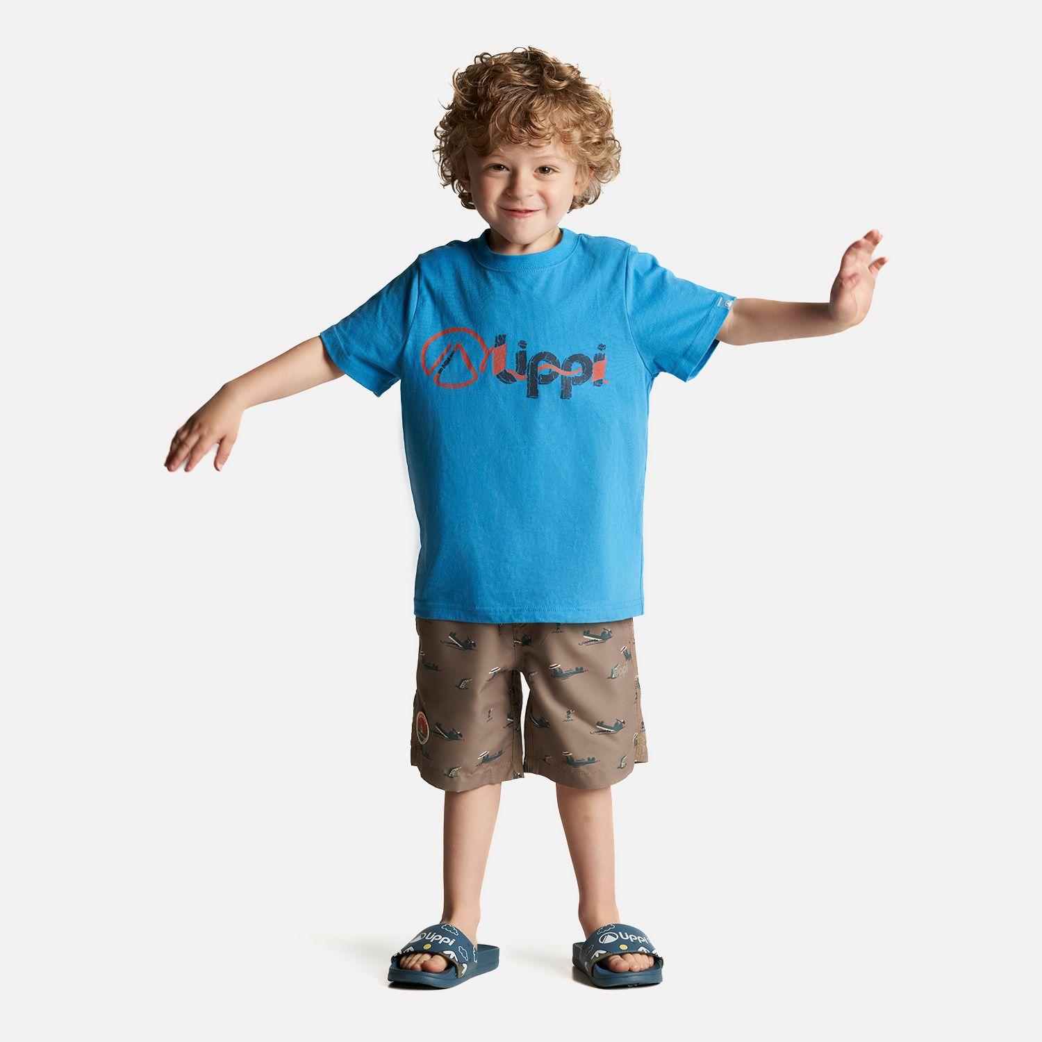 Polera Niño Logo Lippi T-Shirt Azulino Lippi-3