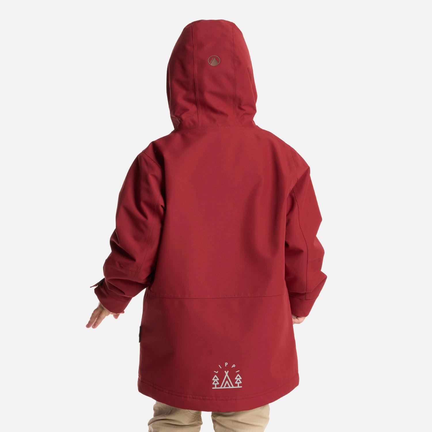 Chaqueta Niño Rainy B-Dry Hoody Jacket Burdeo Lippi-3