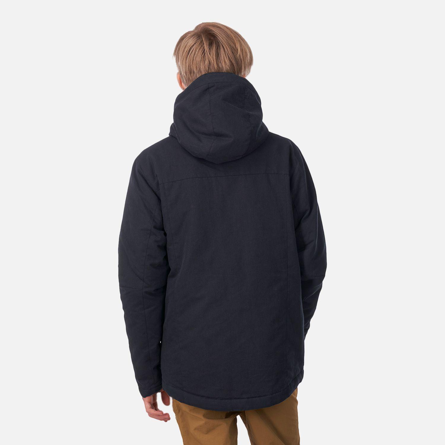 Chaqueta Teen Boy Peumo Canvas Hoody Jacket Azul Marino Lippi-2