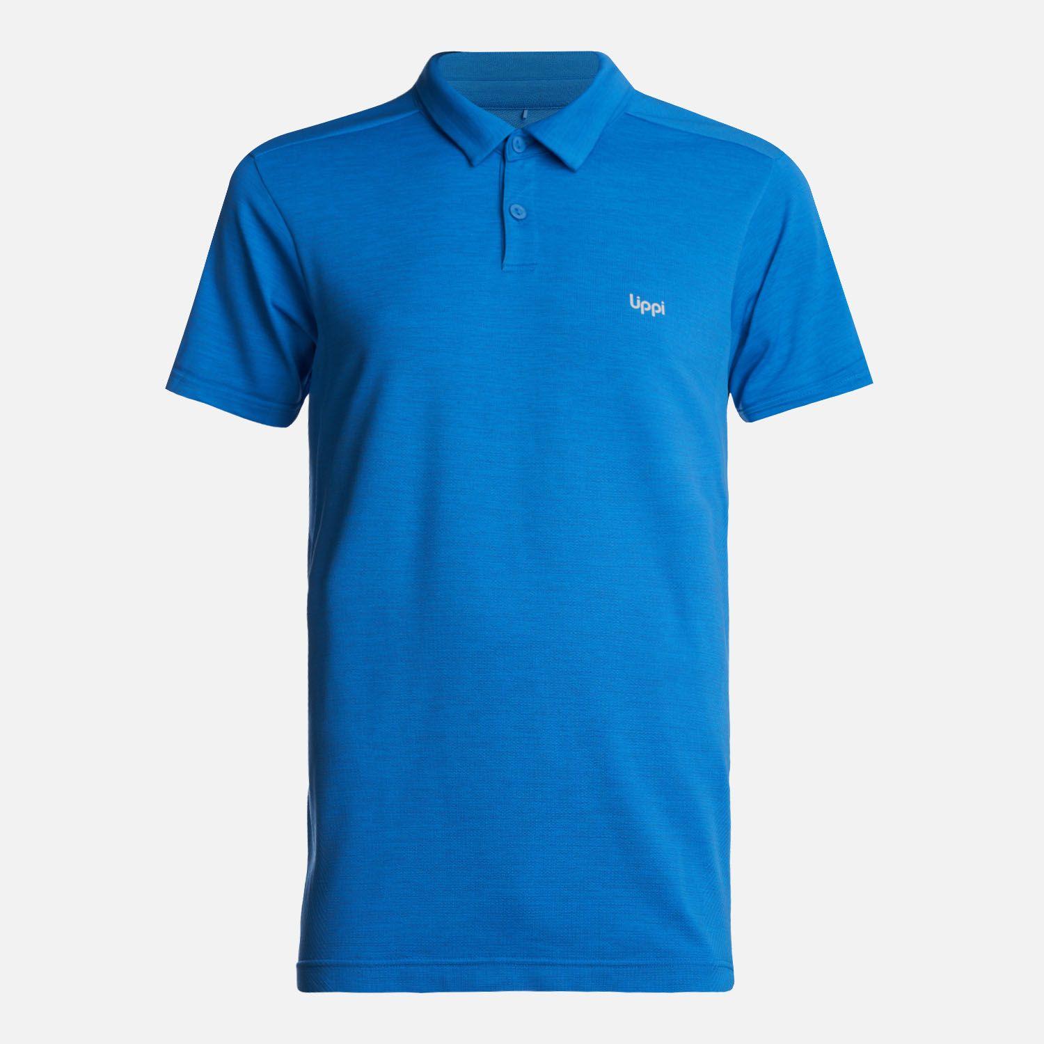 Polera Hombre B-Classic Seamless Polo Azul Lippi V24-0