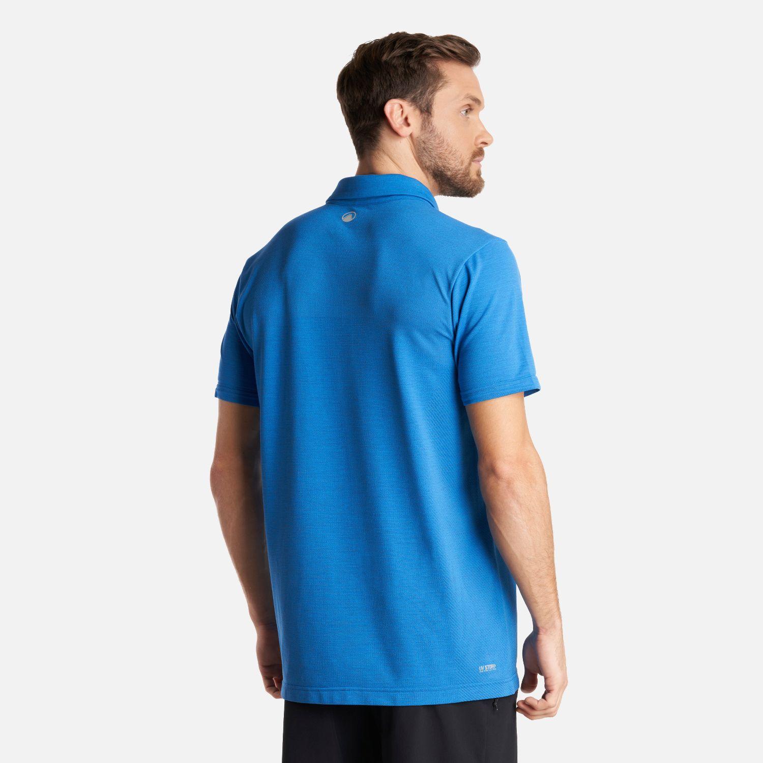 Polera Hombre B-Classic Seamless Polo Azul Lippi V24-3