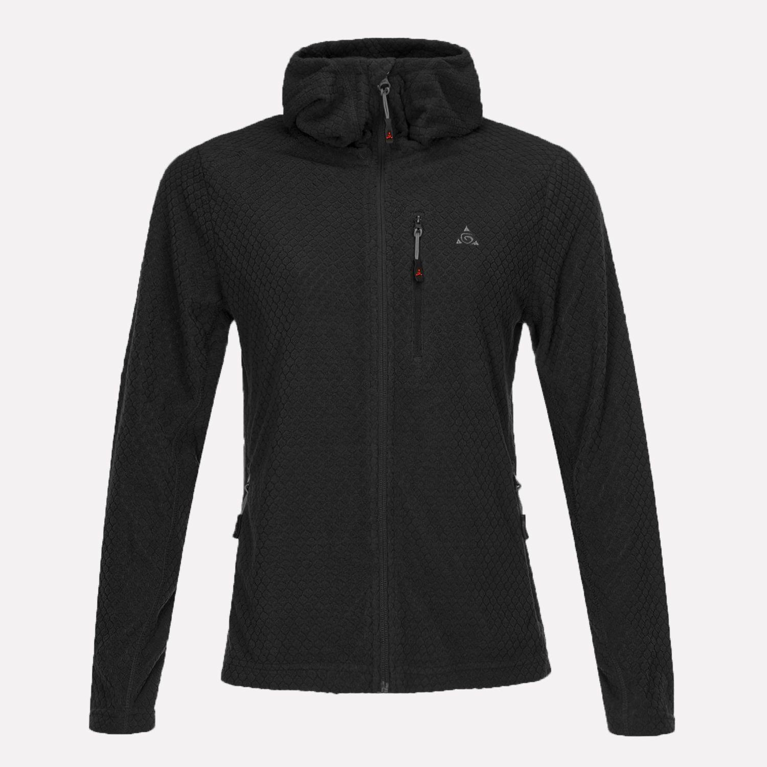 Poleron Mujer Secoya Hoody Negro Geography-0