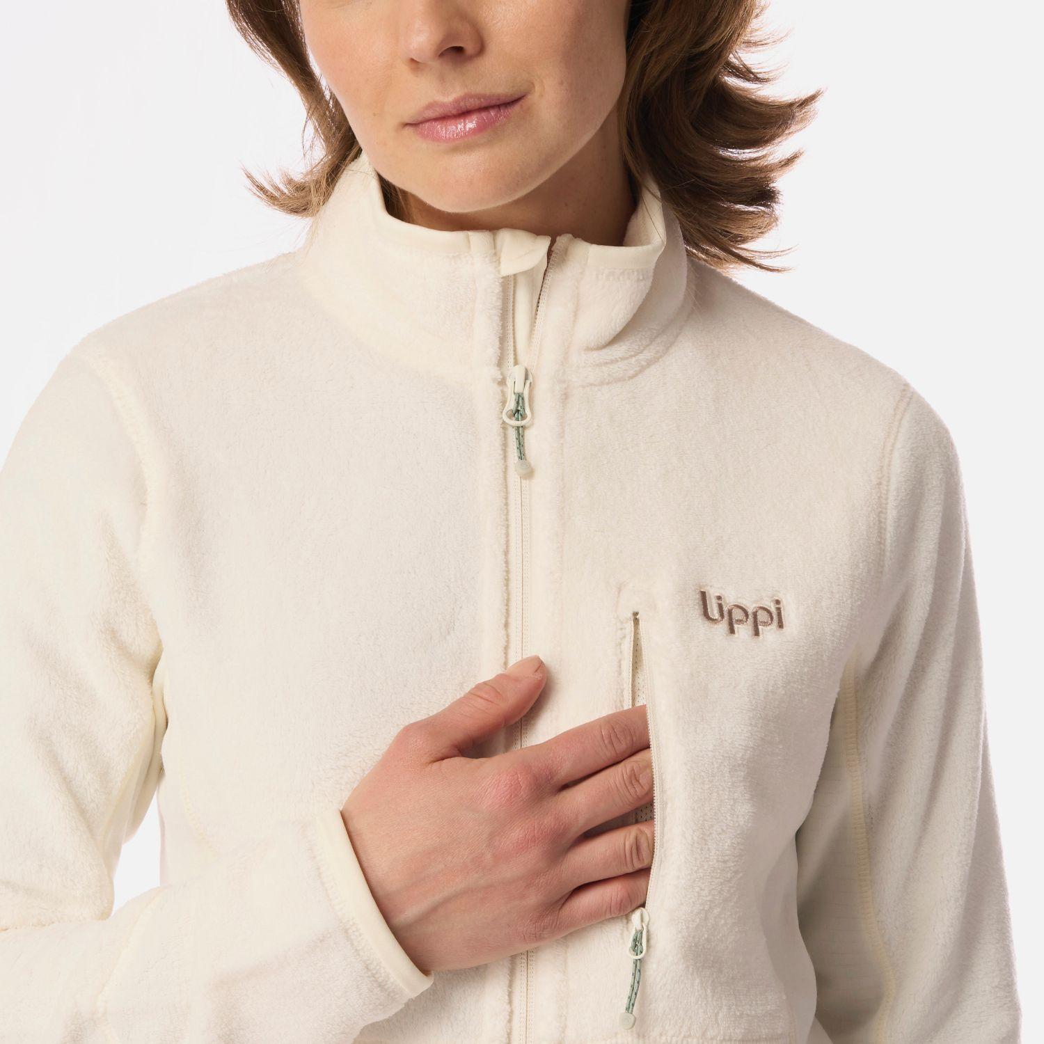 Polar Mujer Numan Shaggy-Pro Jacket Crema Lippi I26-3