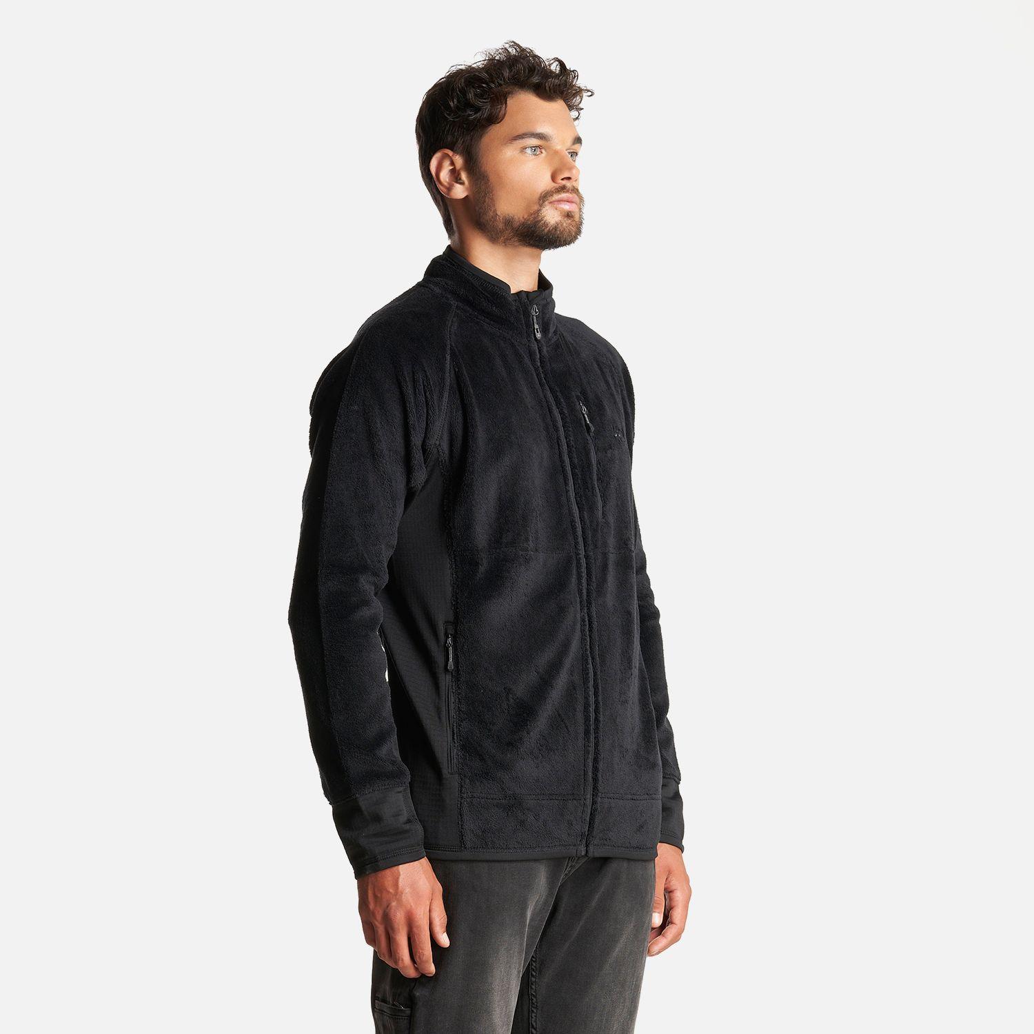 Poleron Hombre Numan Shaggy-Pro Jacket Negro Lippi I23-2