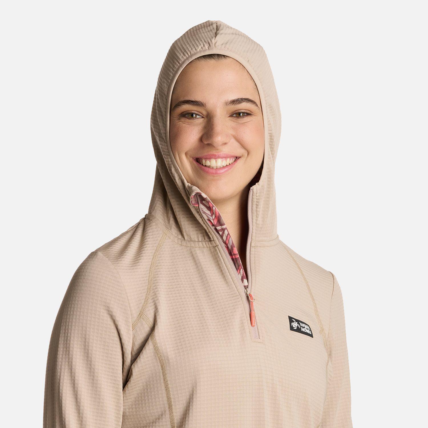 Polerón Mujer Taina Nui Crema Haka Honu V26-2