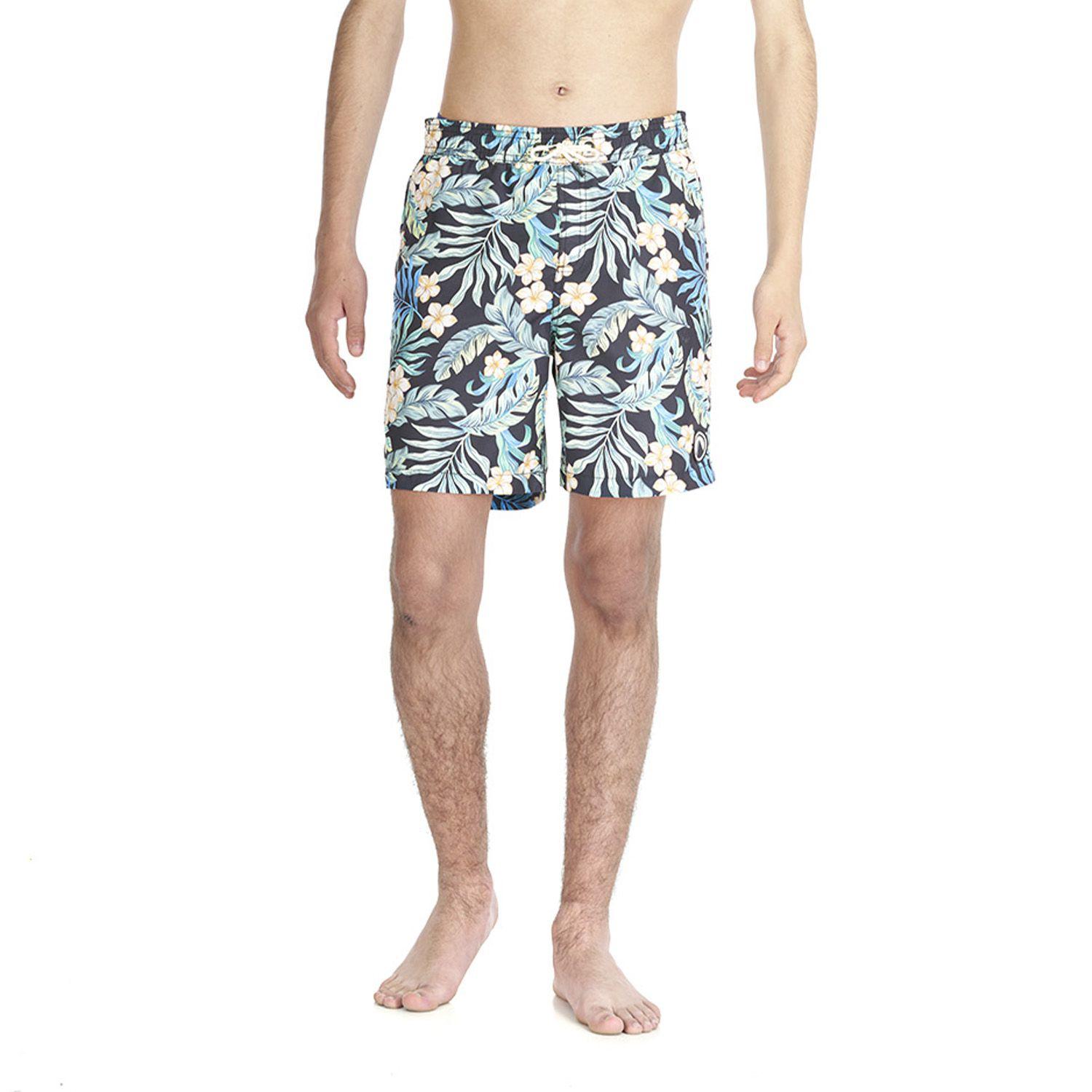 Traje de Baño Teen Boy Aqua Swimwear Print Grafito Lippi-1