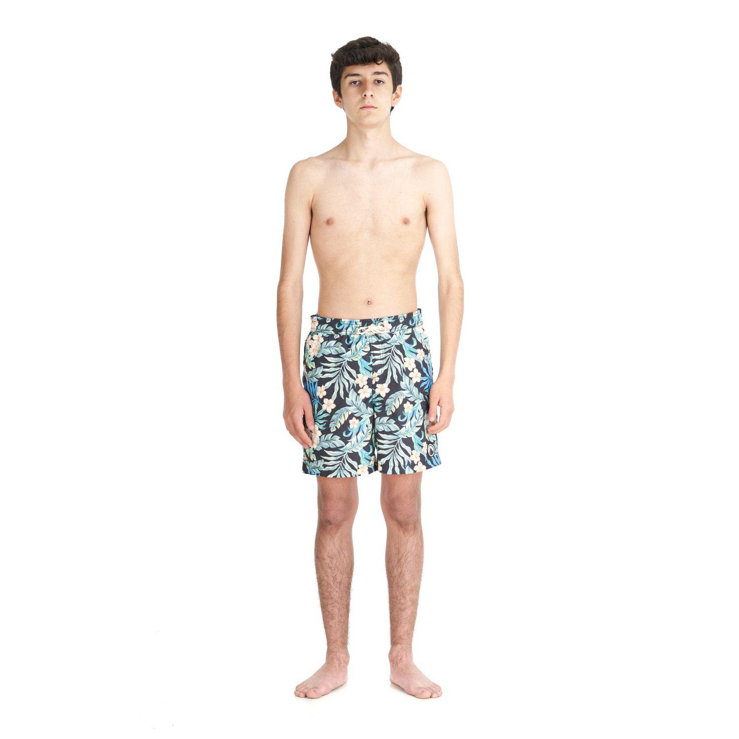 Traje de Baño Teen Boy Aqua Swimwear Print Grafito Lippi-5