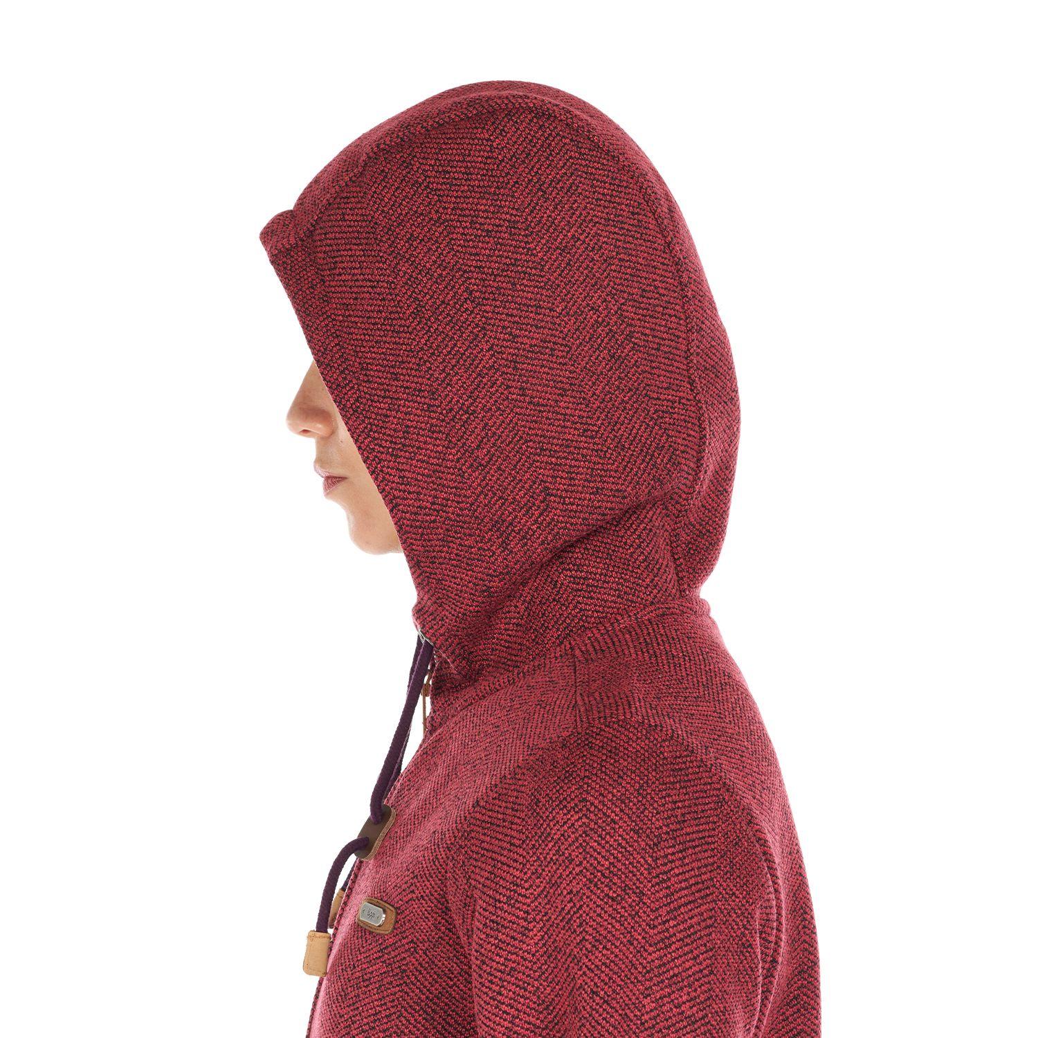 Polar Mujer Alamo Blend-Pro Jacket Rosa Oscuro Lippi-7